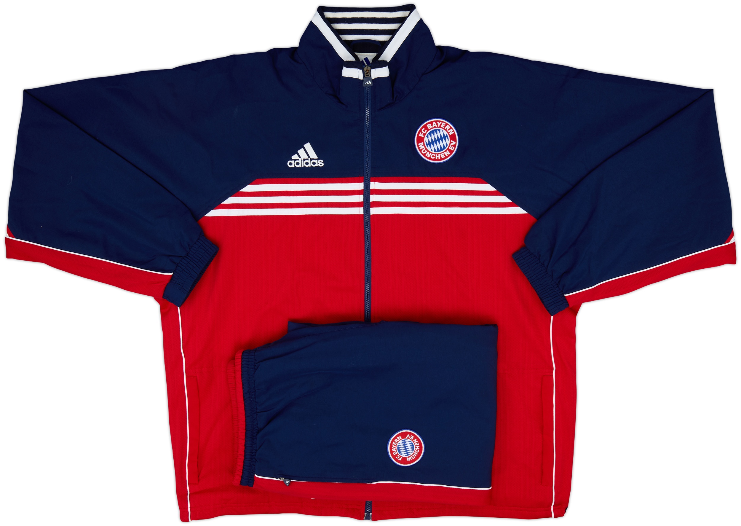 1998-00 Bayern Munich adidas Tracksuit - 9/10 - (L/XL)