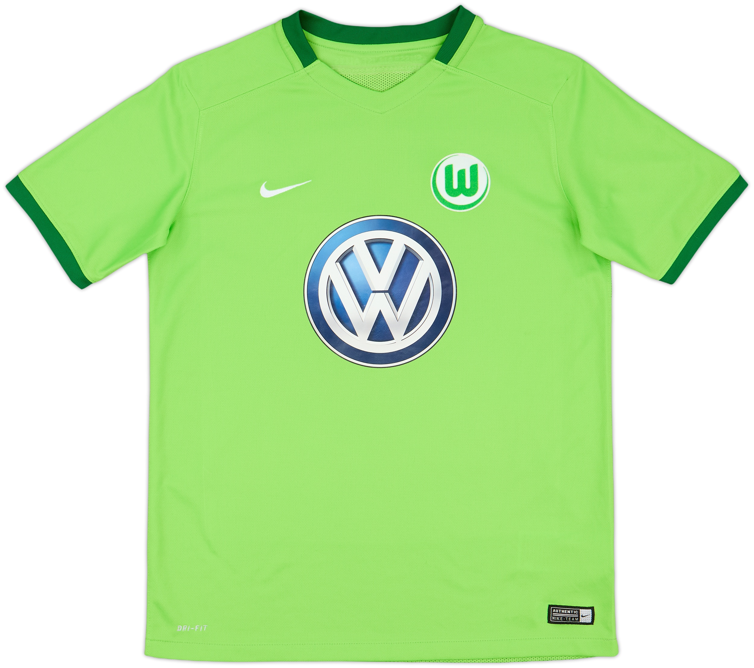 【正規品】Wolfsburg Madlung 17番 Nike BNWT 2016-17 Wolfsburg Home Shirt - 9/10 - (XL.Boys)