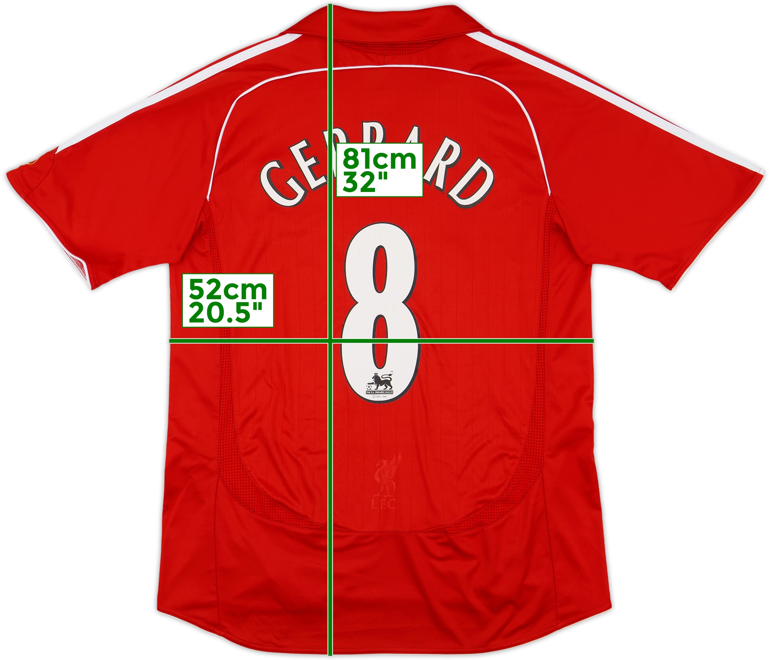 イングランド代表 GERRARD 4番 シャツ 2006-08 England Away Shirt Gerrard #4