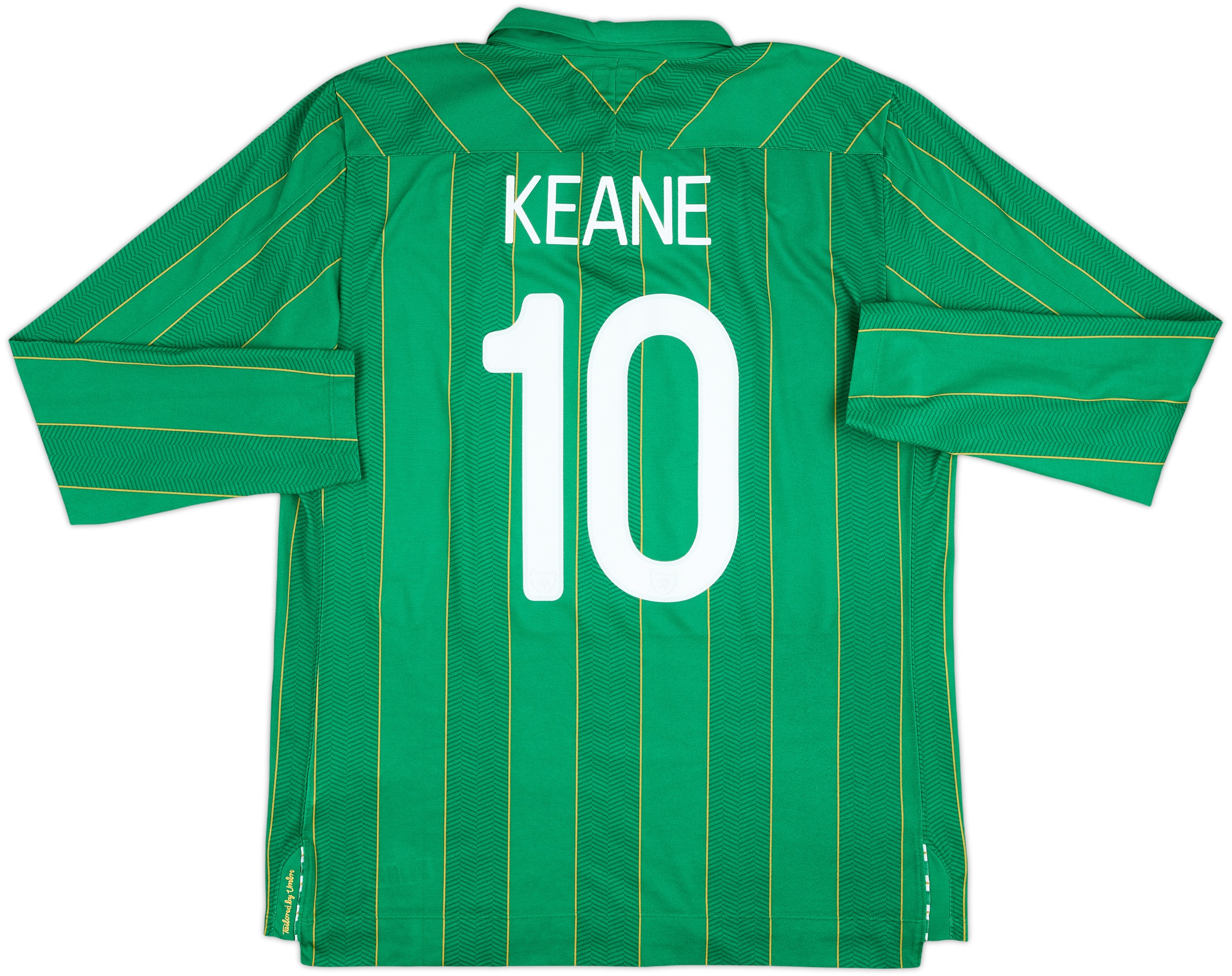 2011-12 Ireland Home L/S Shirt Keane #10 - 6/10 - (L)