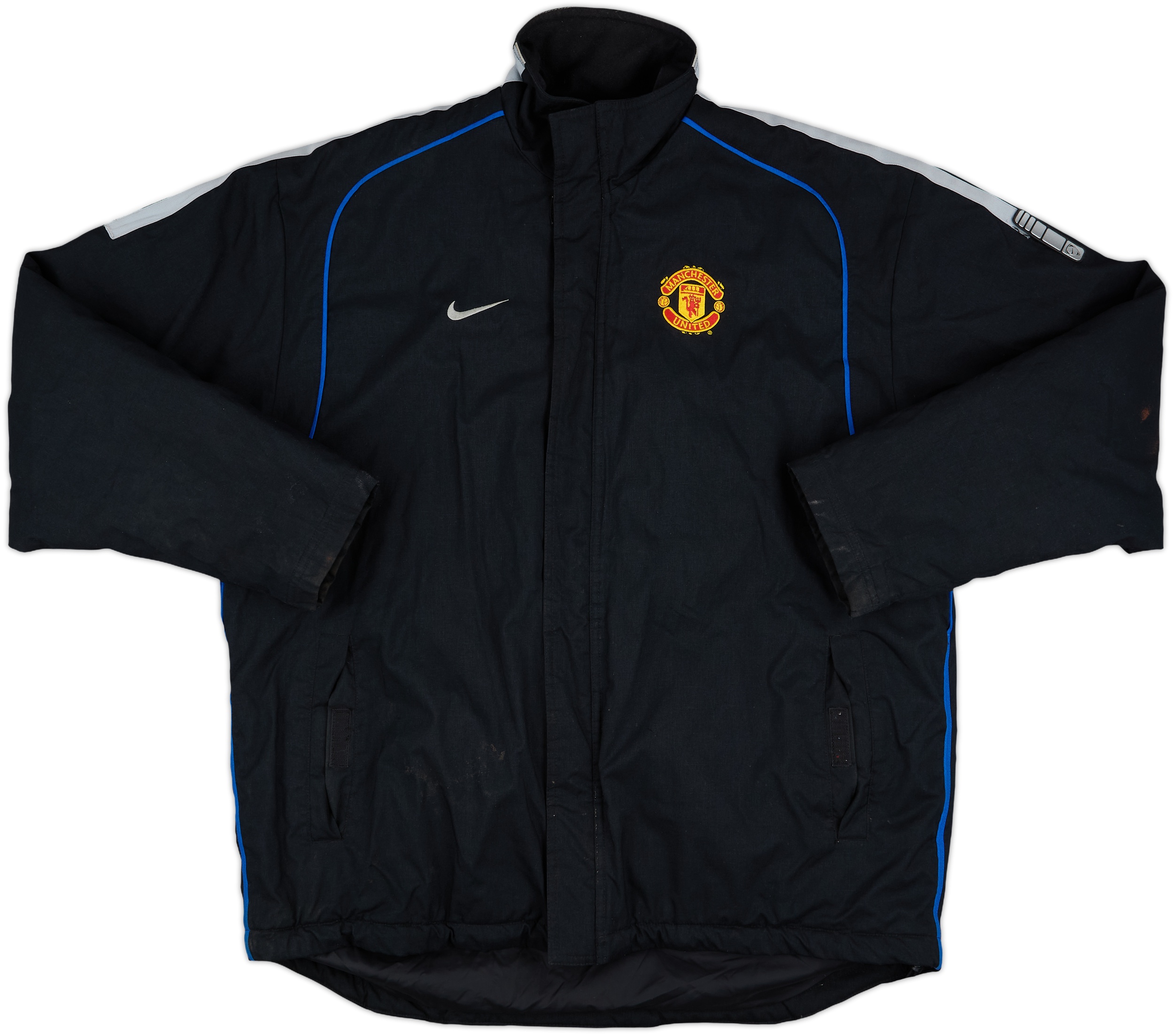 2002-03 Manchester United Nike Padded Bench Coat - 7/10 - (M)
