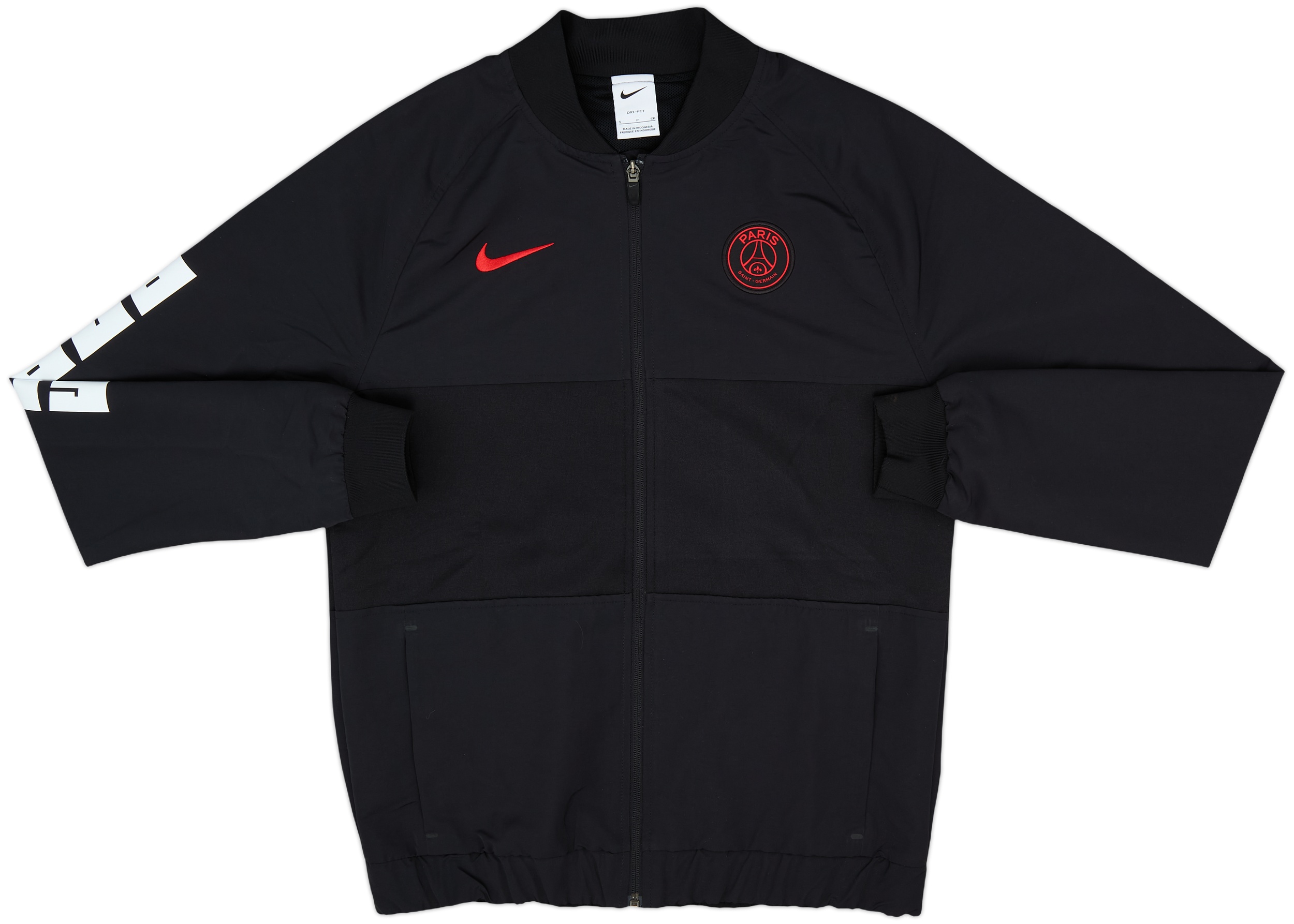 2021-22 Paris Saint-Germain Nike Track Jacket - 7/10 - (S)