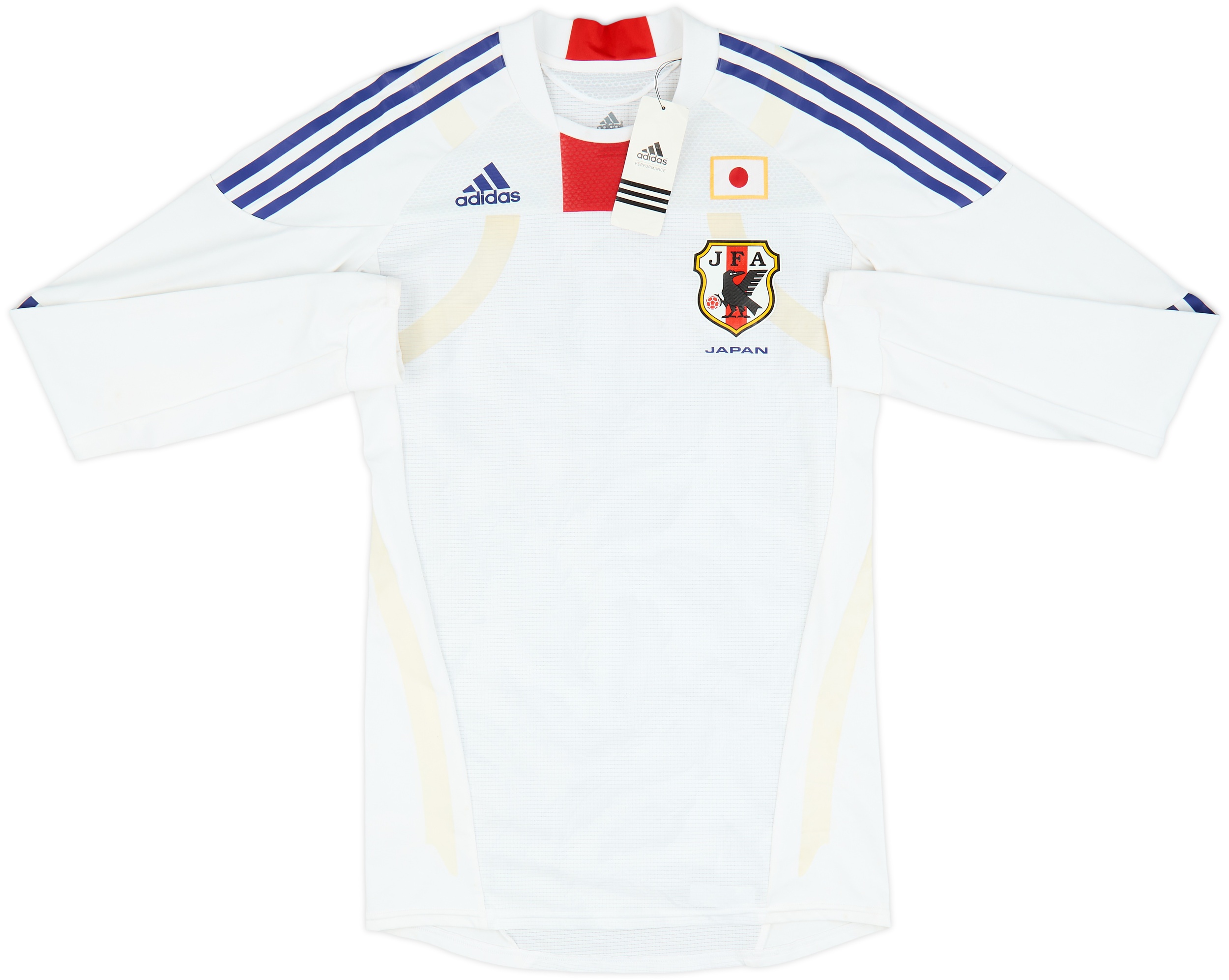 2010-12 Japan Player Issue TechFit Away L/S Shirt (L)