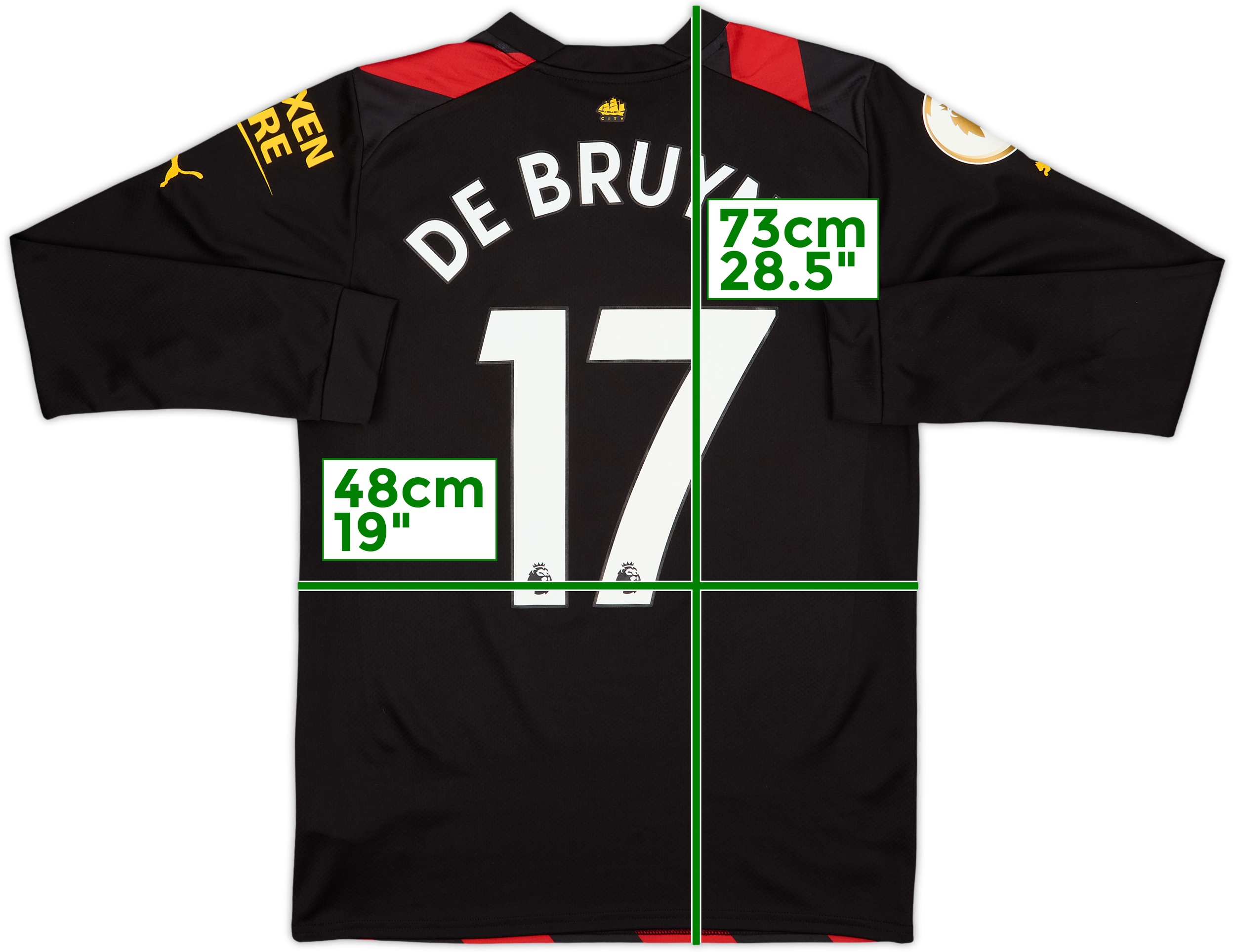 ナポリ EA7 DE BRUYNE 11 Mサイズ シャツ ナポリ EA7 ジャージ DE