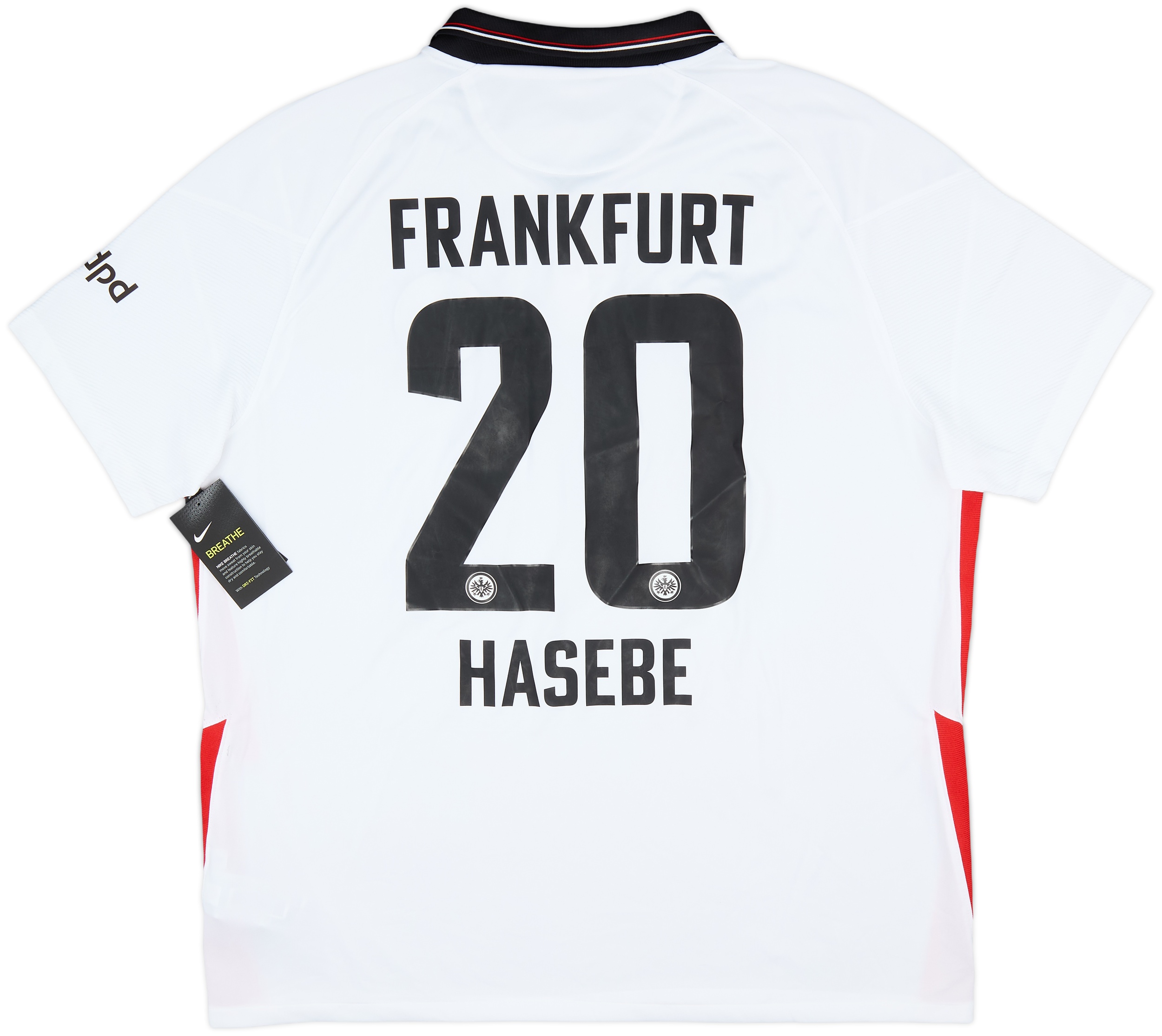 2020-21 Eintracht Frankfurt Away Shirt Hasebe #20 (XXL)