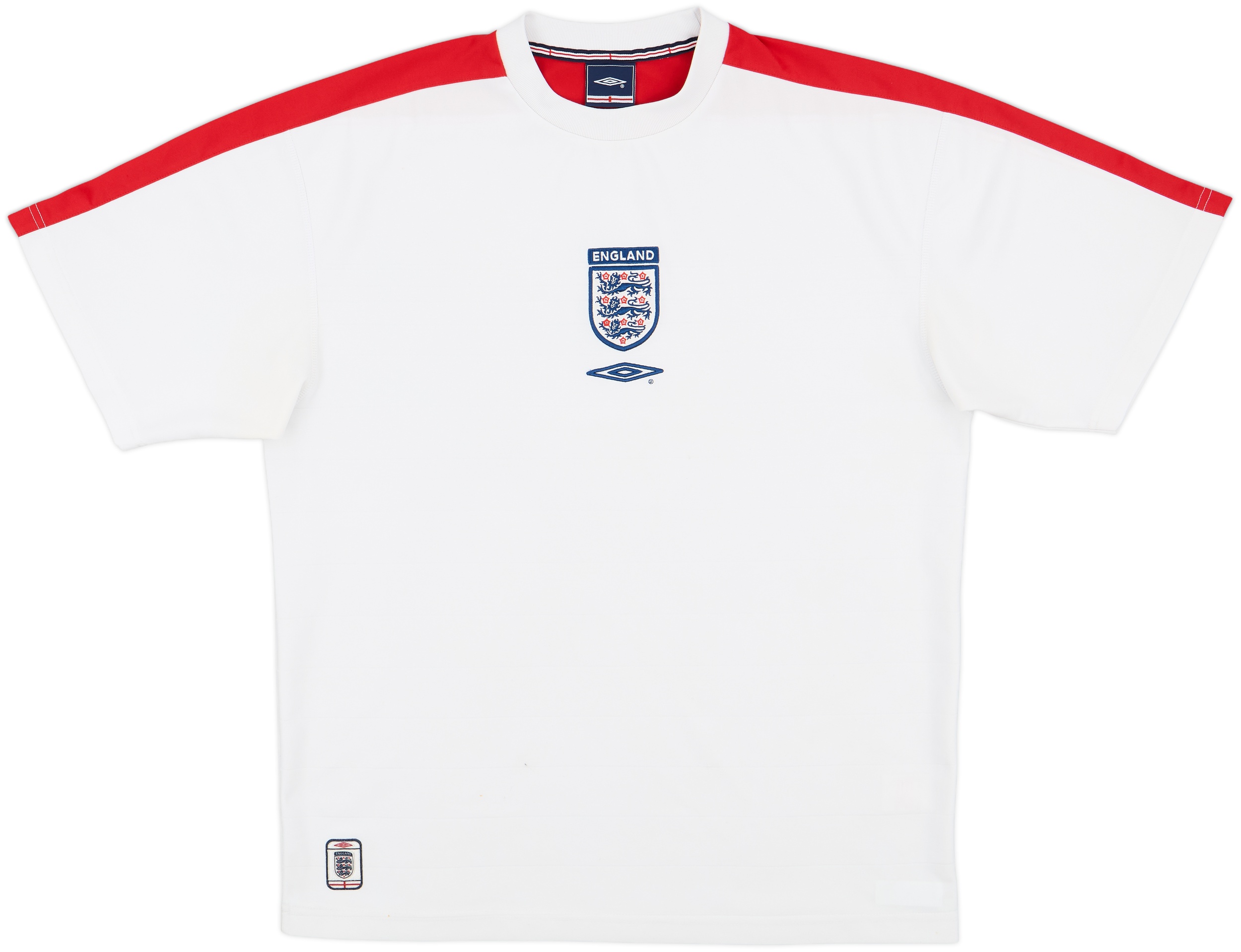 2003-04 England Umbro Training Shirt - 8/10 - (XL)