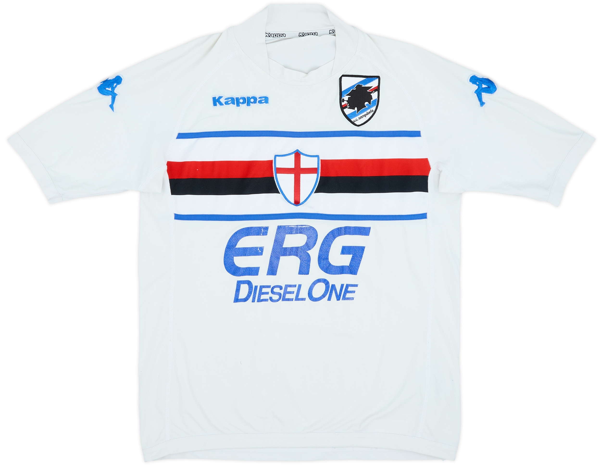 Maillot Extérieur Sampdoria 2011 – Kappa – Vintage – Taille XXL – Homme – Très Bon état