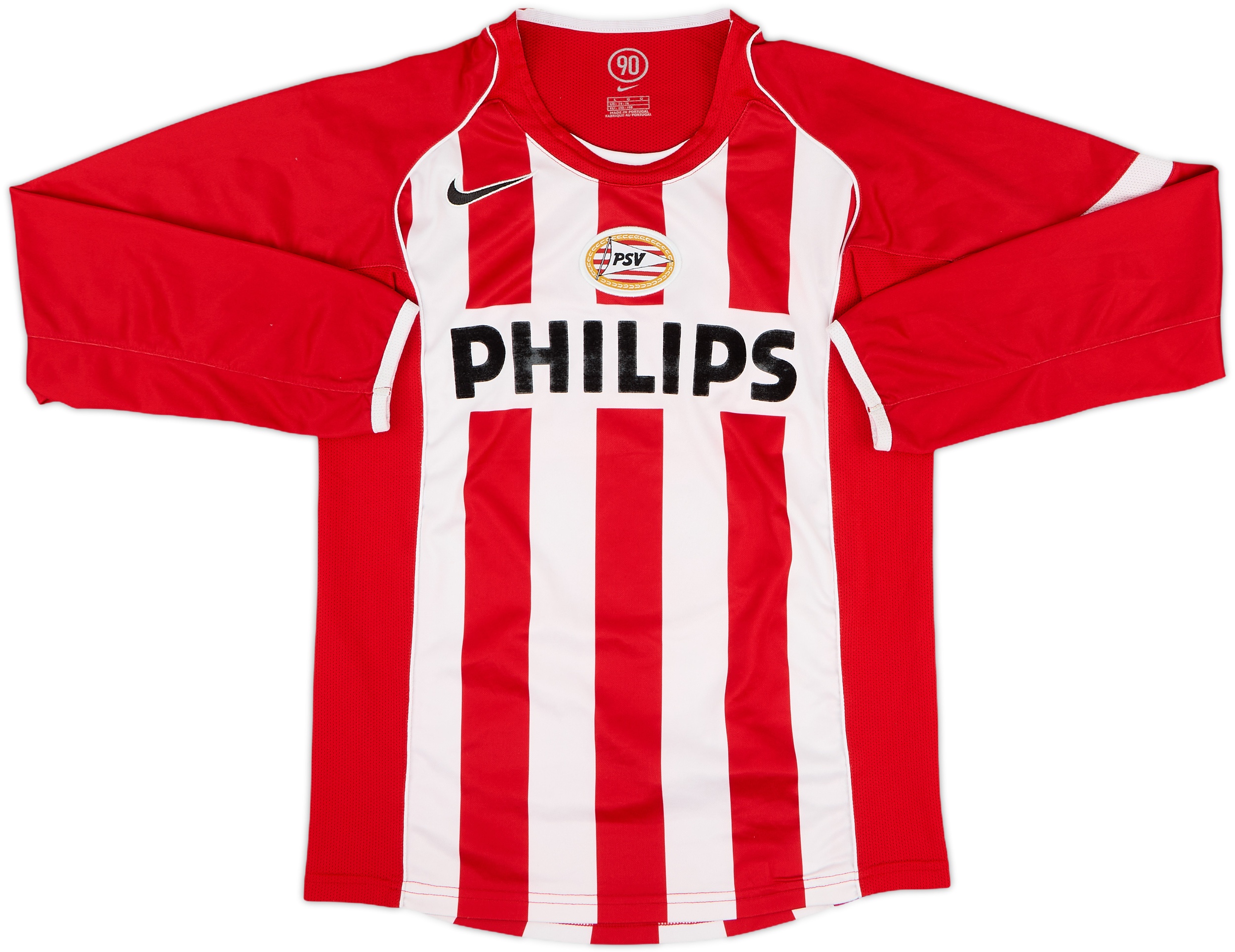2004-06 PSV Home L/S Shirt #5 - 7/10 - (L.Boys)