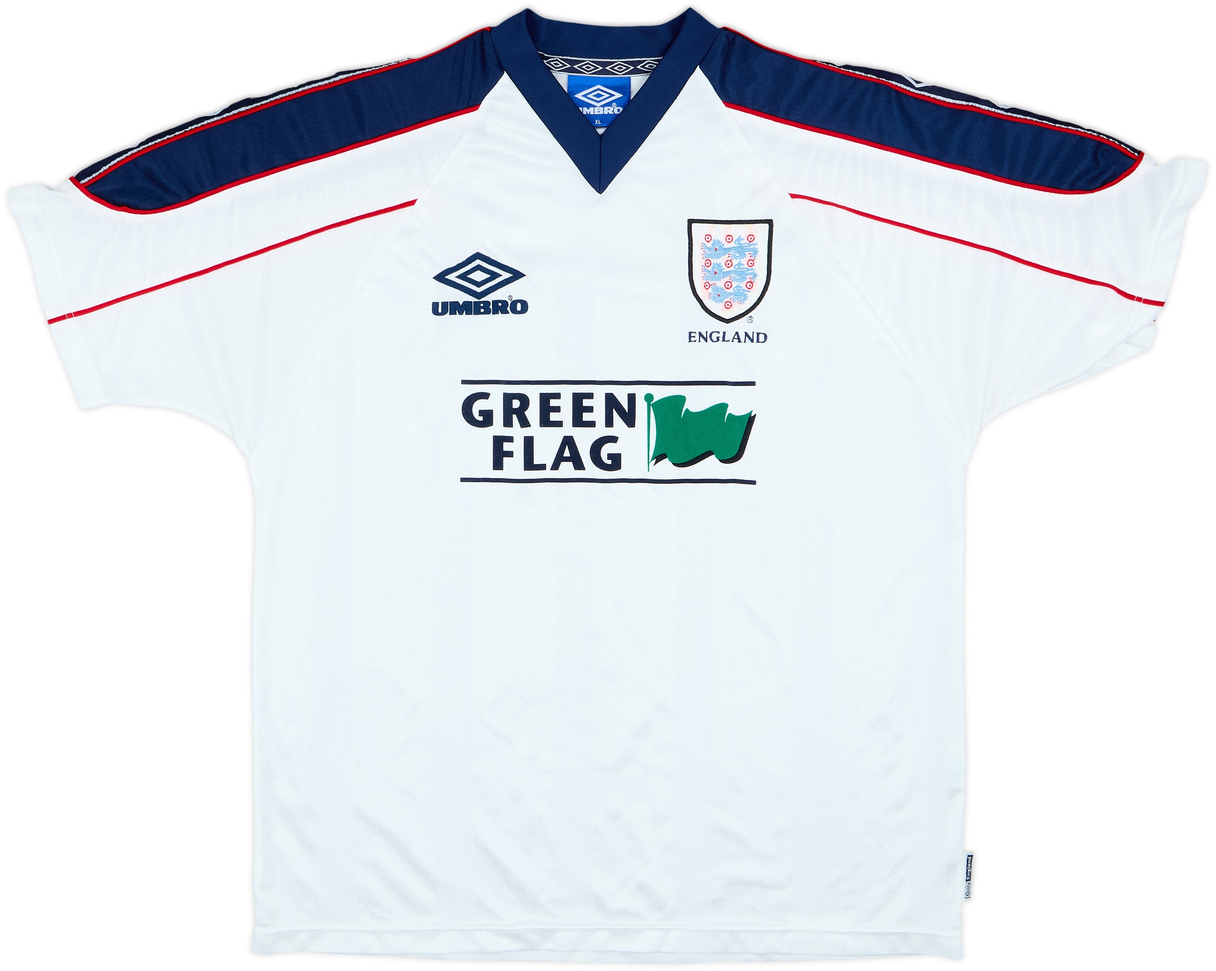 1998-00 England Umbro Training Shirt - 6/10 - (XL)