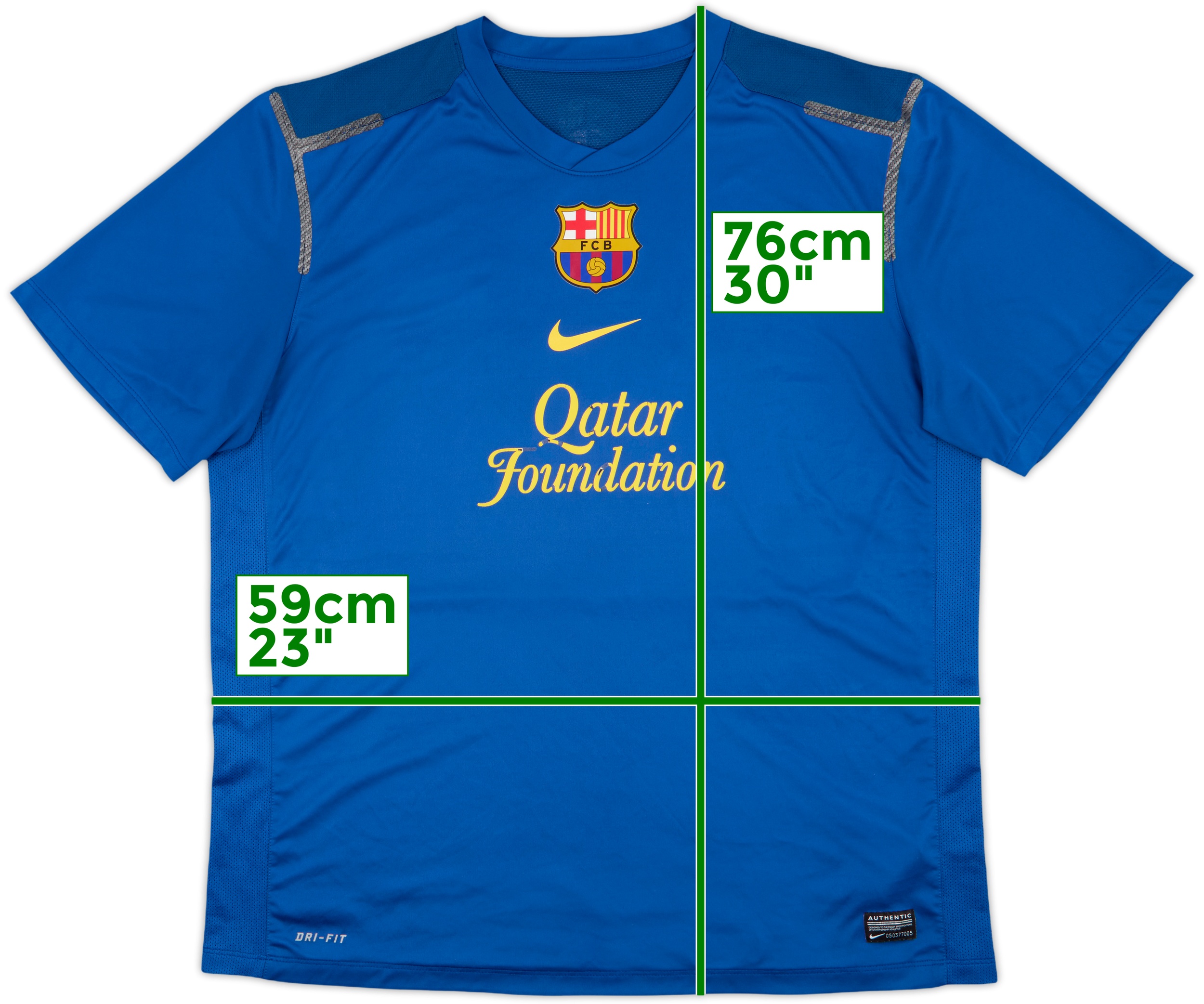 2012-13 Barcelona Nike Player Issue Training Shirt - 5/10 - (XL)