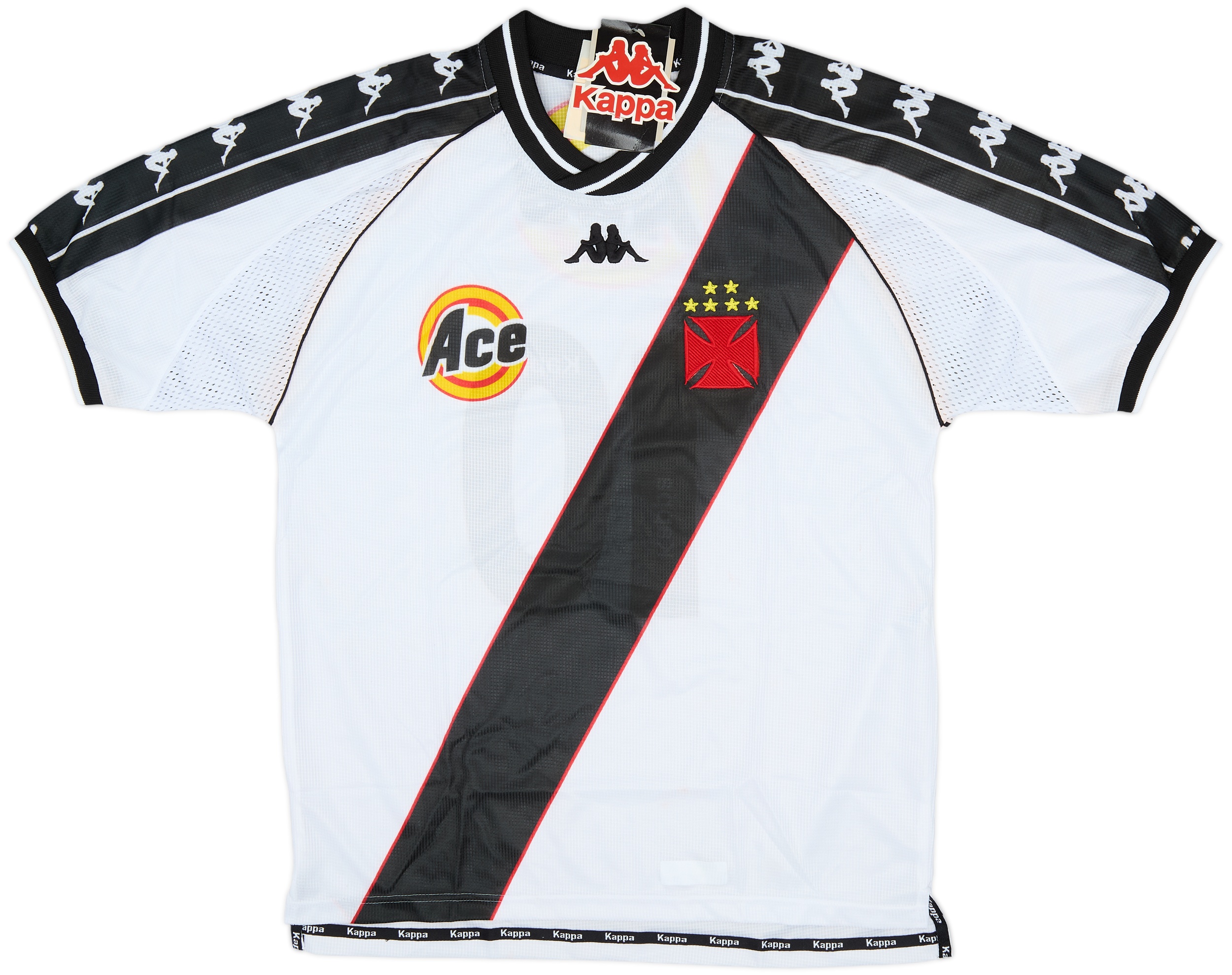 Kappa サッカーウェア Vasco da Gama M 1999/2000 VASCO DA GAMA BRAZIL 1999/2000 #10 HOME SHIRT JERSEY KAPPA