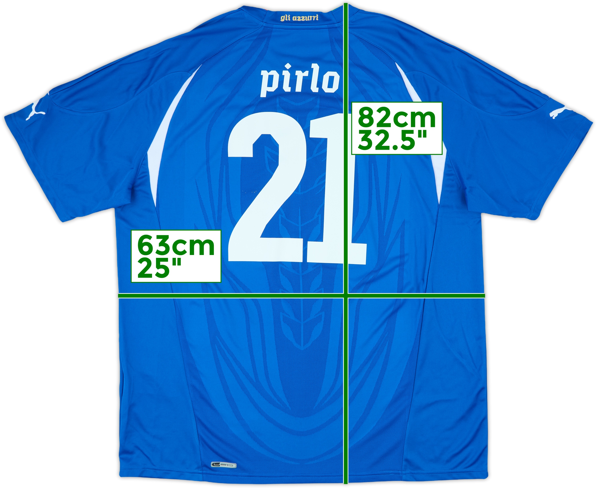 PUMA イタリア代表 2010  No.21 Pirlo 02112352990-