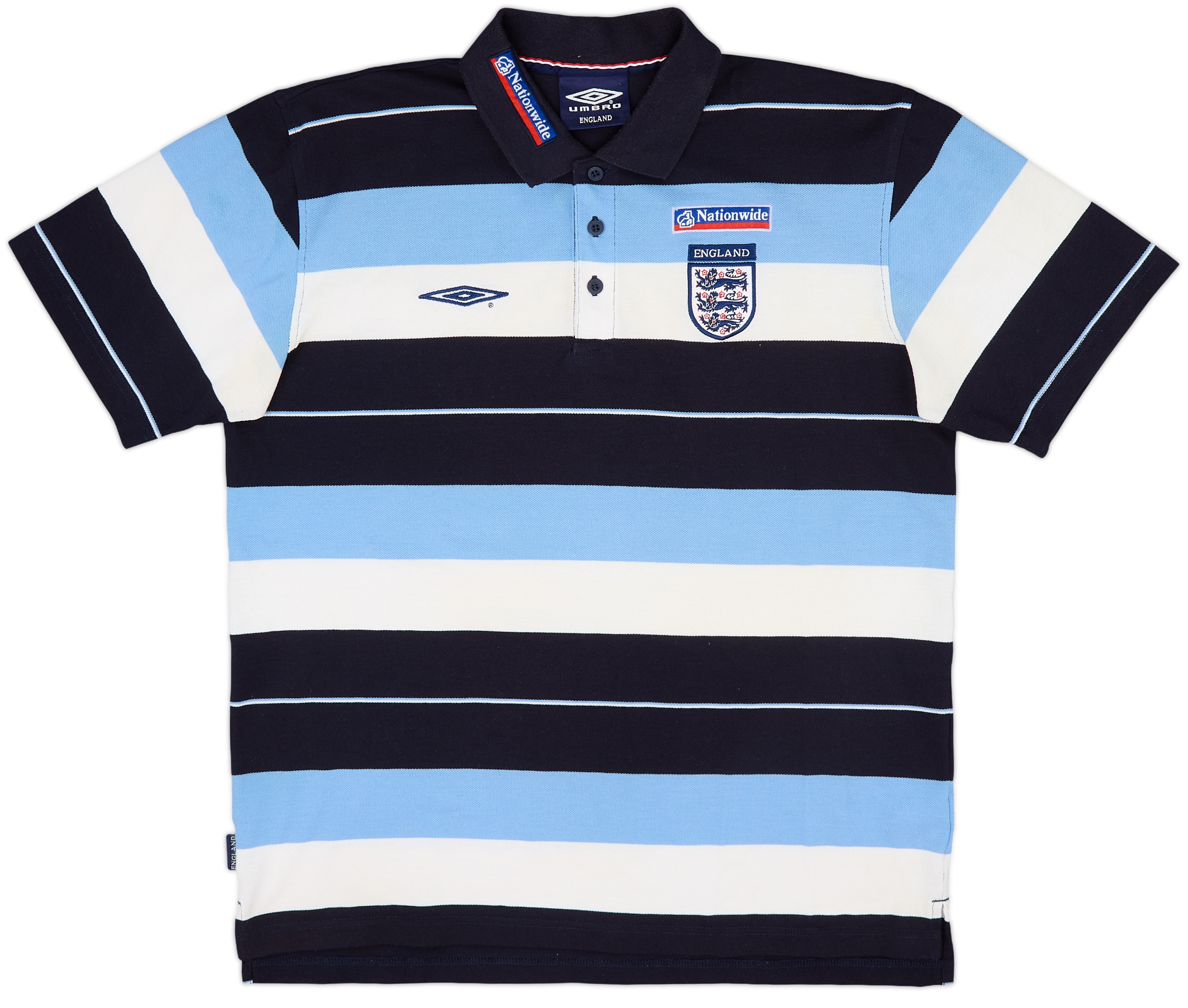 ウェア 00s UMBRO ENGLAND Polo Shirt Descente UK 2000-01 England Umbro Polo Shirt - 6/10 - (L)