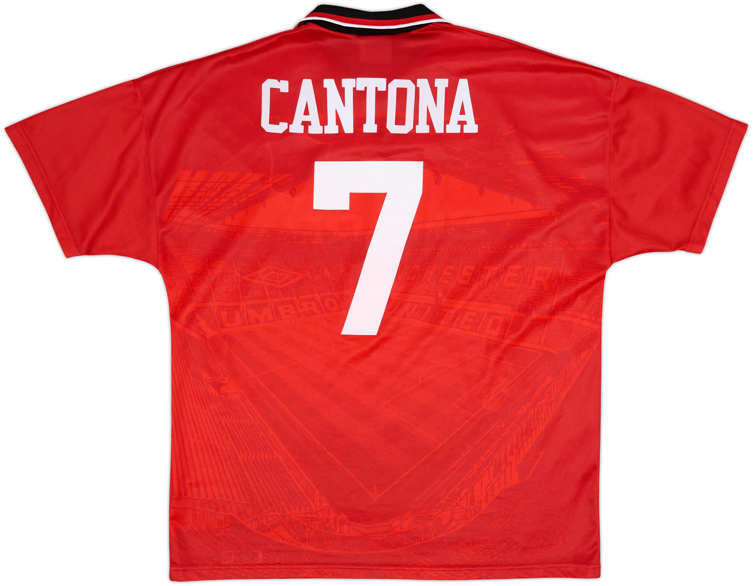 UMBRO マンチェスター・ユナイテッド CANTONA 7 シャツ Vintage Umbro Manchester United Cantona #7 Shirt Football Jersey