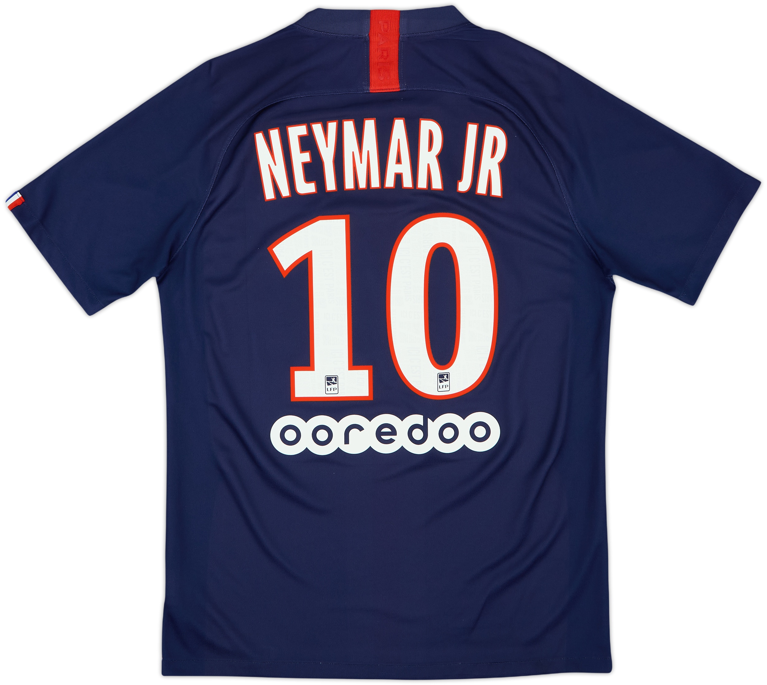 2019-20 Paris Saint-Germain Home Shirt Neymar Jr #10 - 8/10 - (M)
