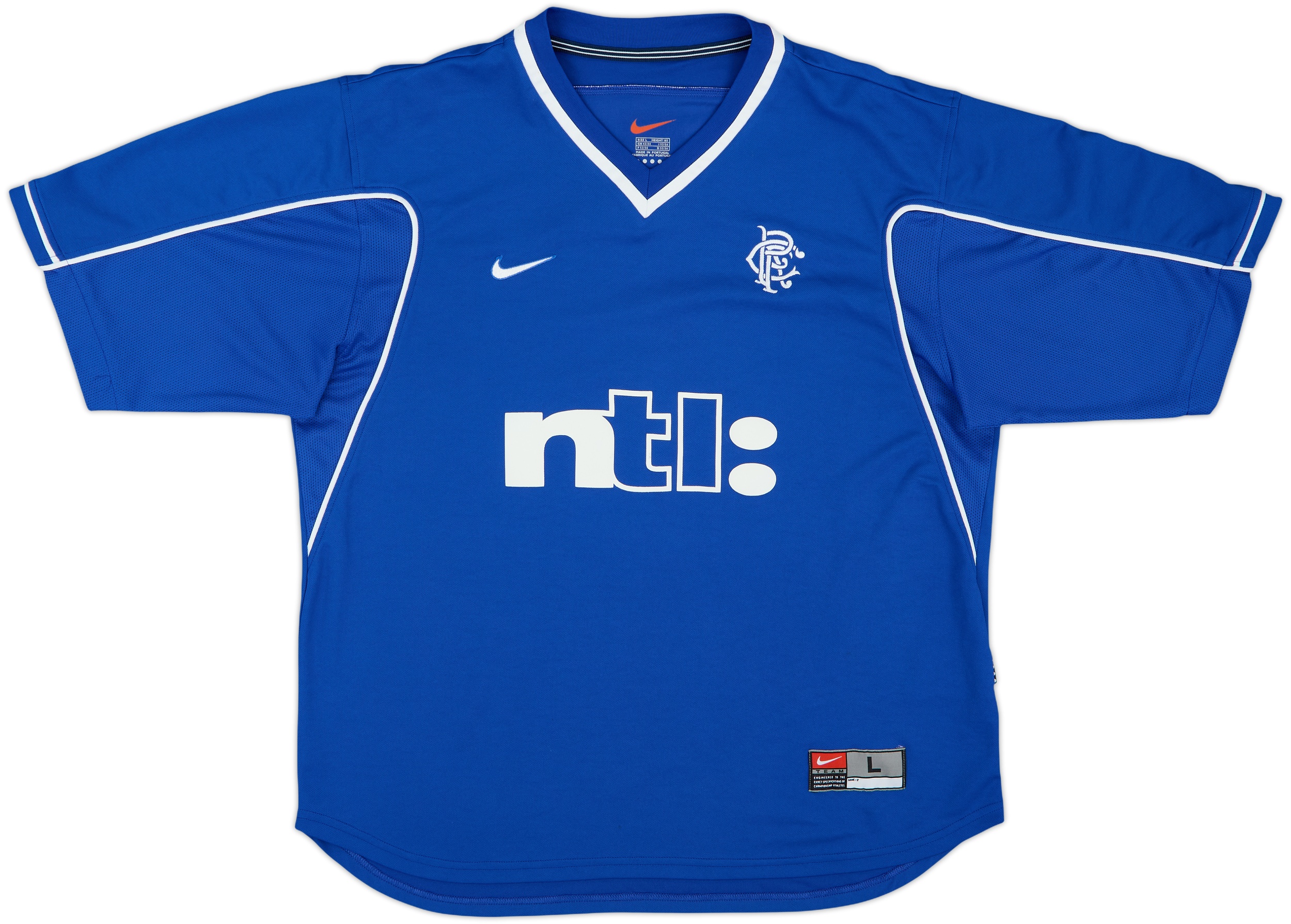 1999-01 Rangers Home Shirt - 8/10 - (L)