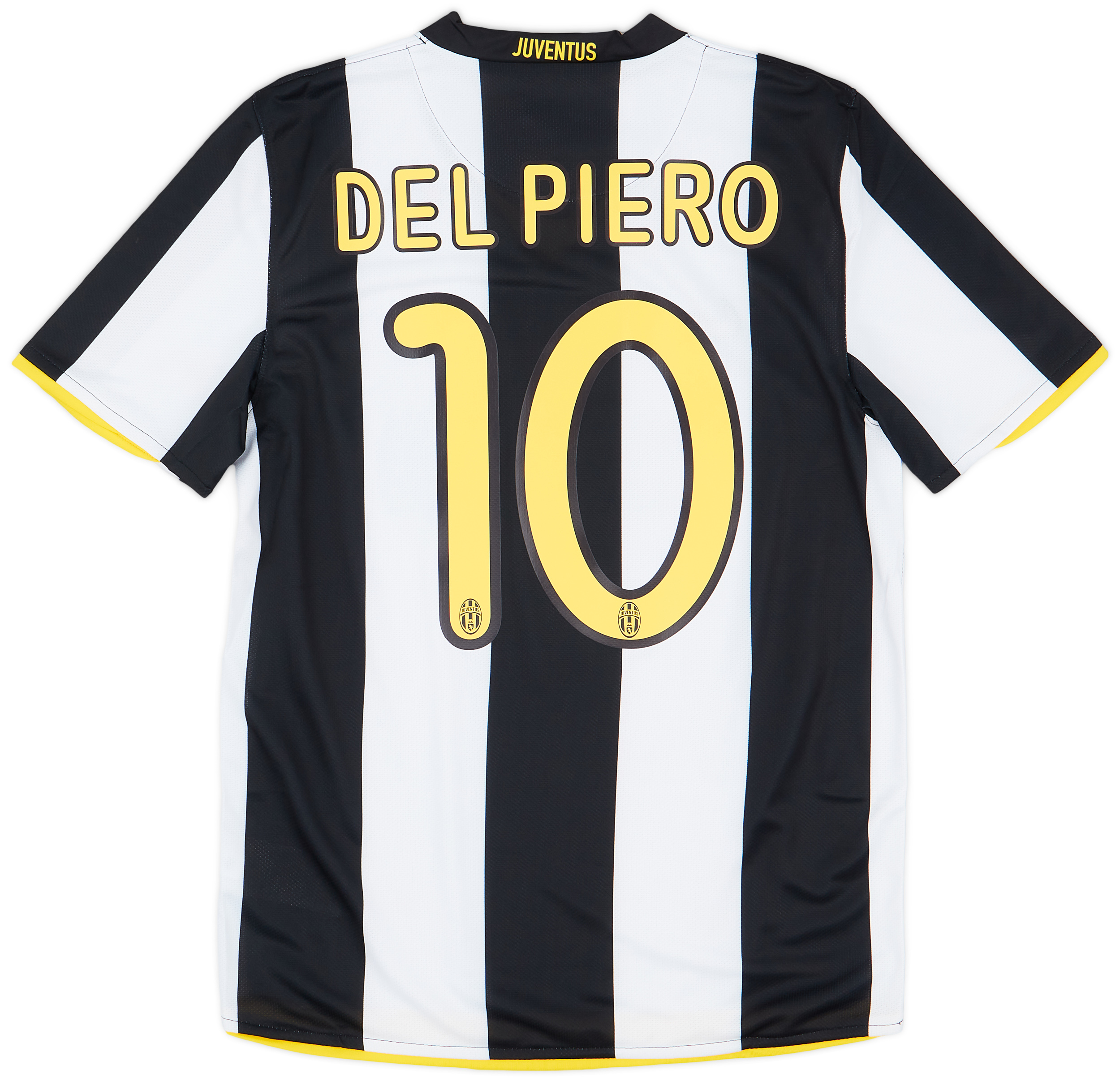 難ありJUVENTUS DEL PIERO 10 ユニフォーム 2006-07 Juventus Player Issue Home Shirt Del Piero #10 (L)