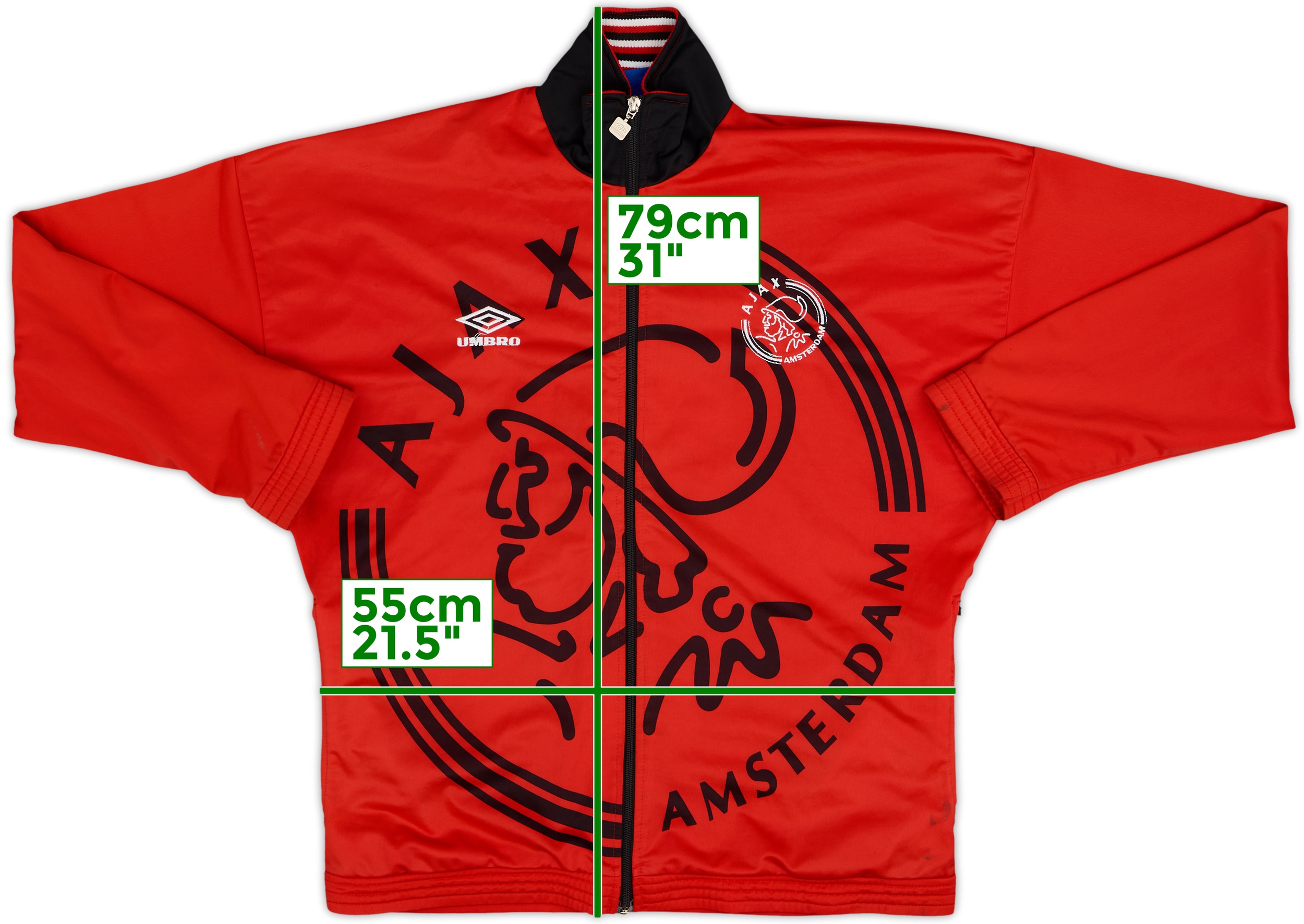 【極レア】90s'/UMBRO×AJAXアヤックス/トラックジャケット/M 極レア】90s'/UMBRO×AJAXアヤックス/トラックジャケット/M