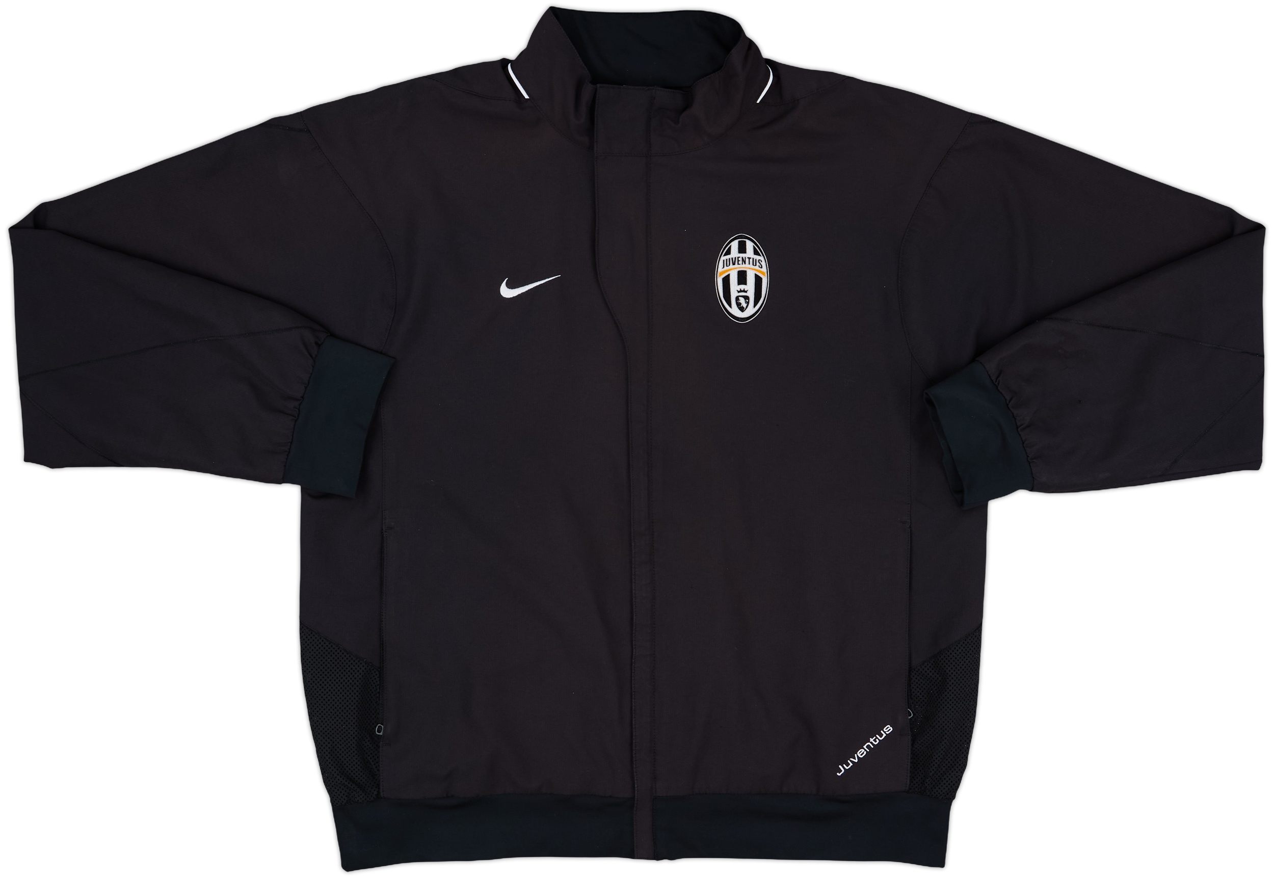Nike Juventus ダウンジャケット ブラック 2007-08 Juventus Nike Track Jacket - 8/10 - (L)