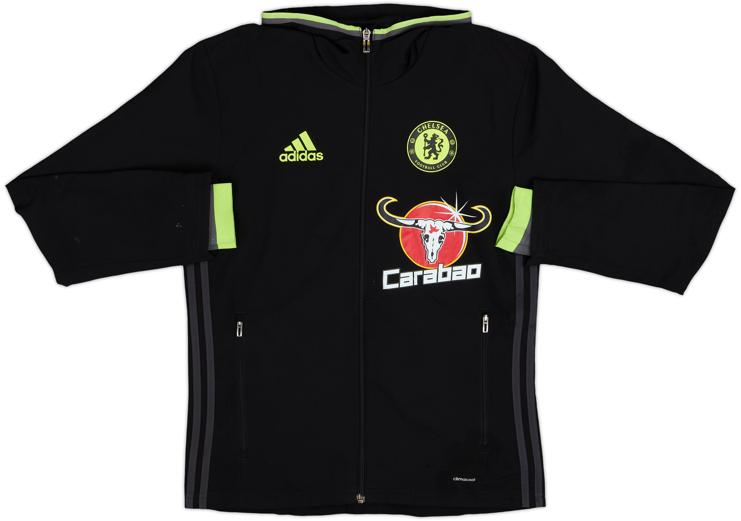 2016-17 Chelsea adidas Hooded Track Jacket - 6/10 - (S)