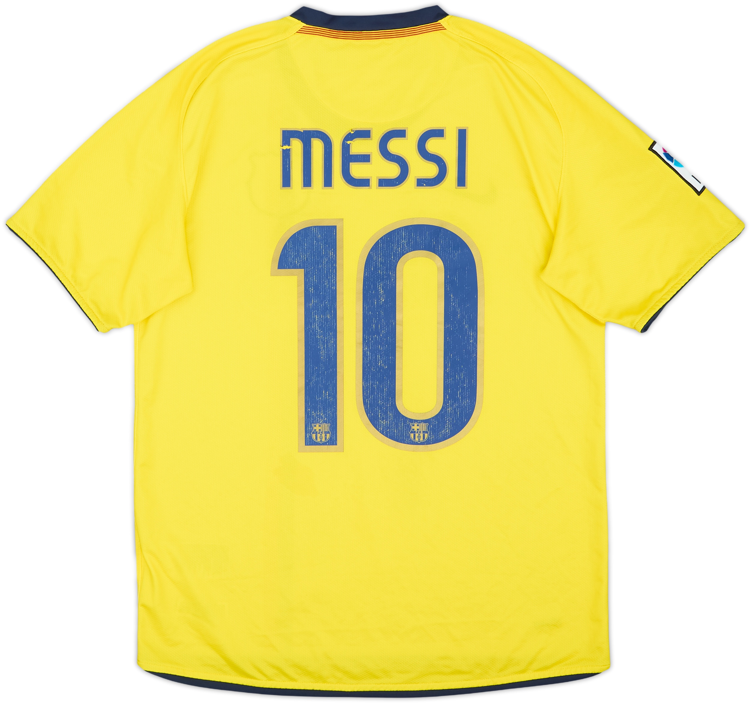 2008-10 Barcelona Away Shirt Messi #10 - 5/10 - (S)