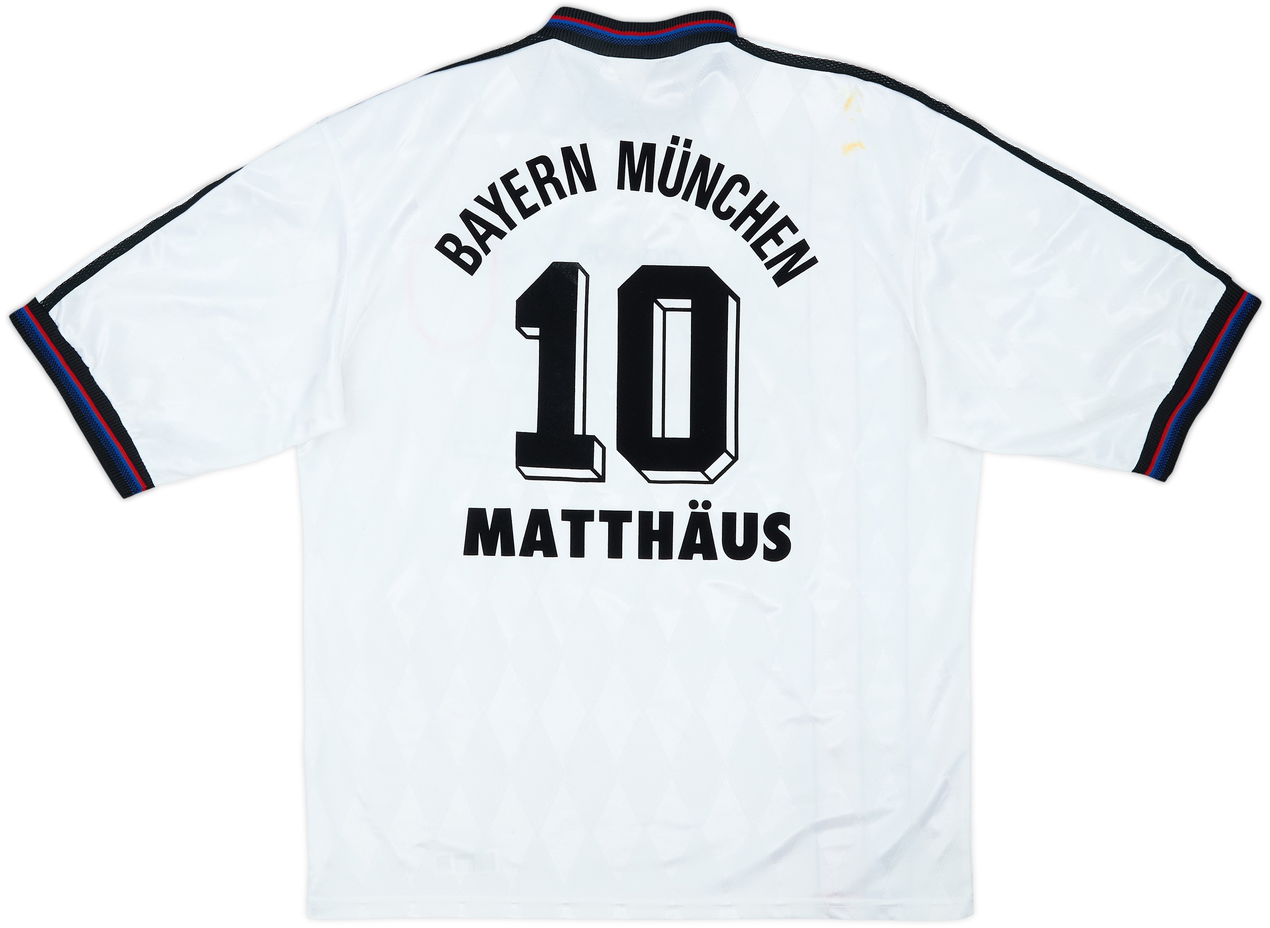1996-98 Bayern Munich Away Shirt Matthaus #10 - 8/10 - (L)