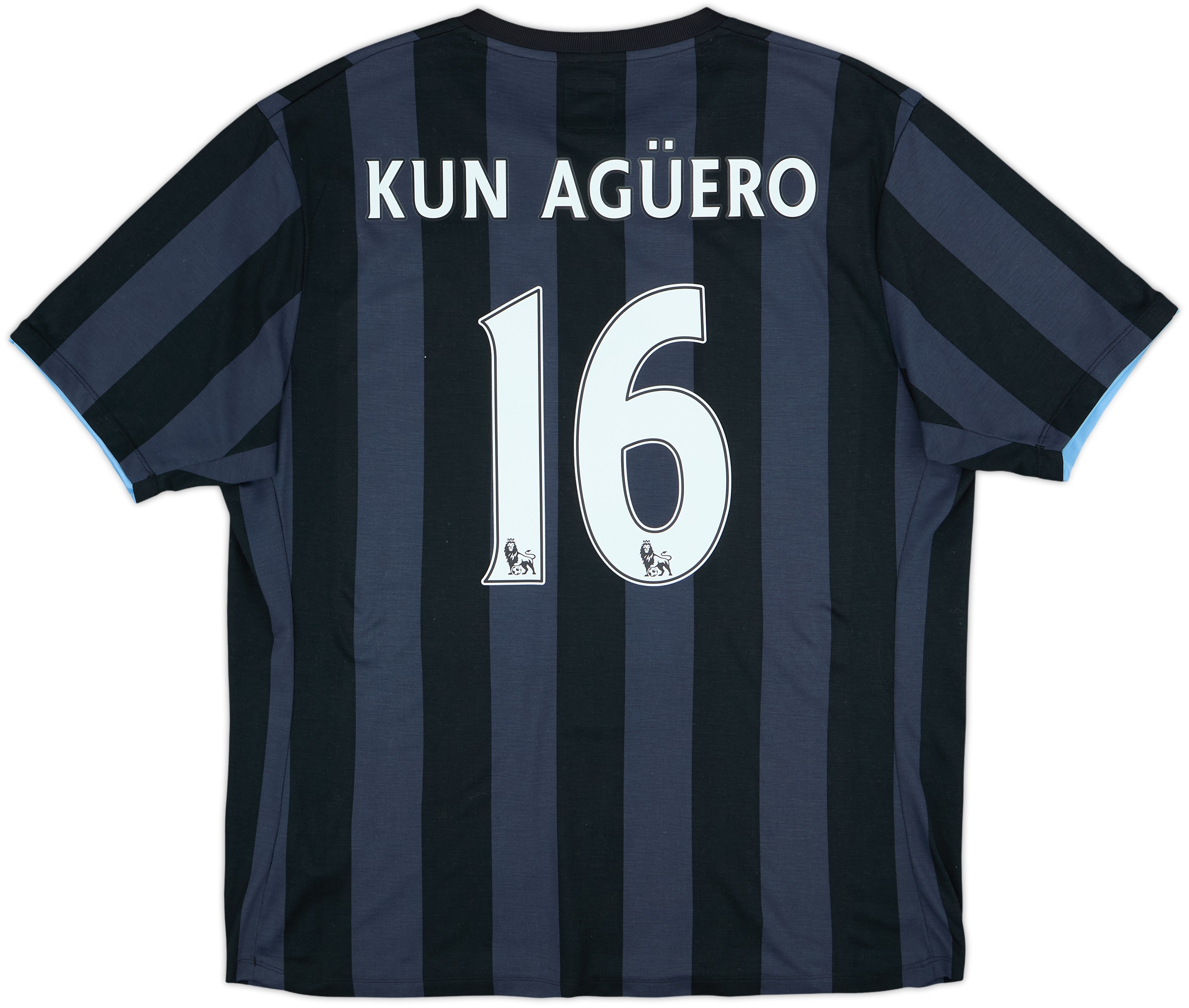2012-13 Manchester City Third Shirt Kun Aguero #16 - 10/10 - (XL)