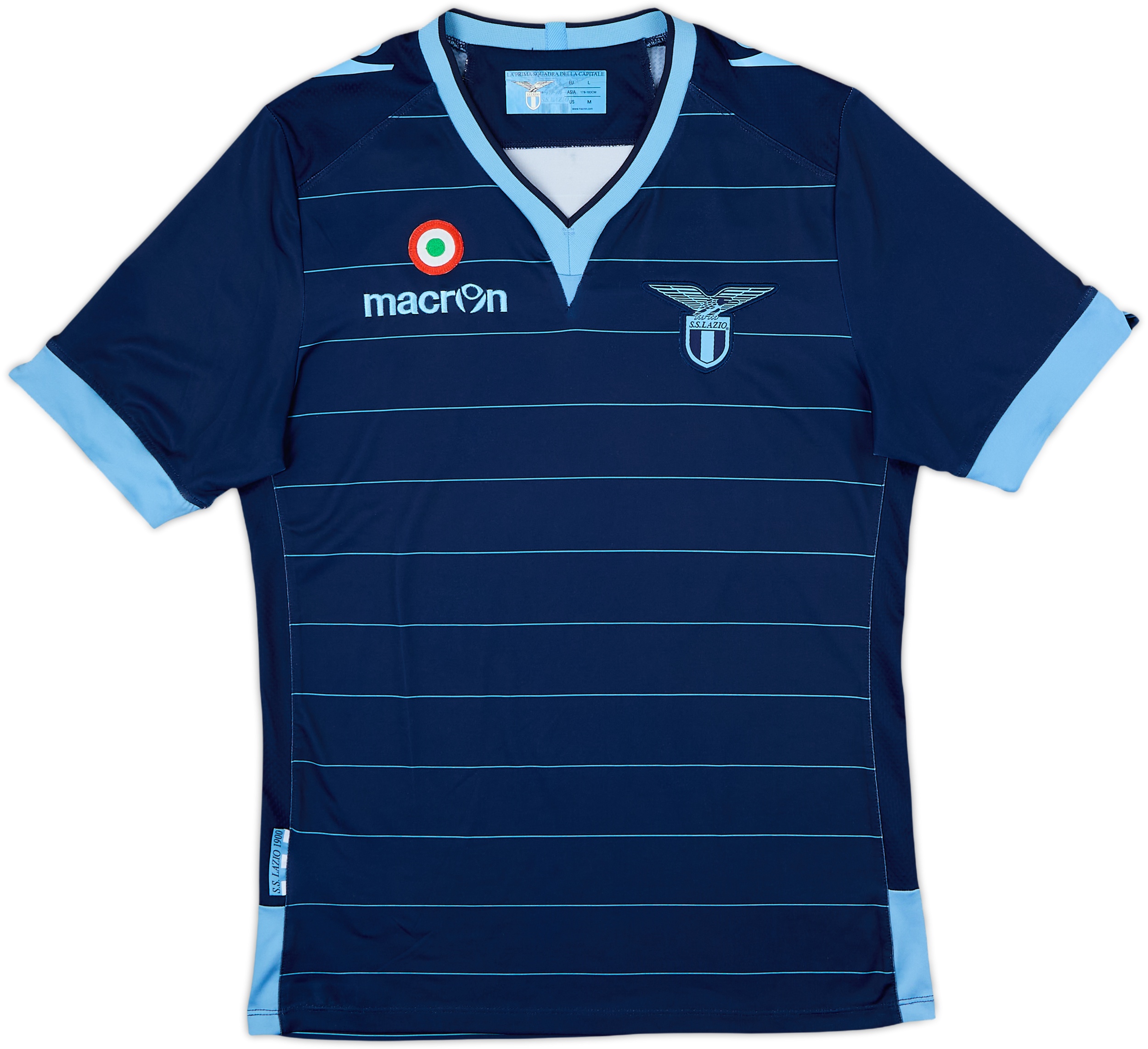 6955 MACRON LAZIO LULIC 19 MAILLOT DE MATCH THIRD 2013