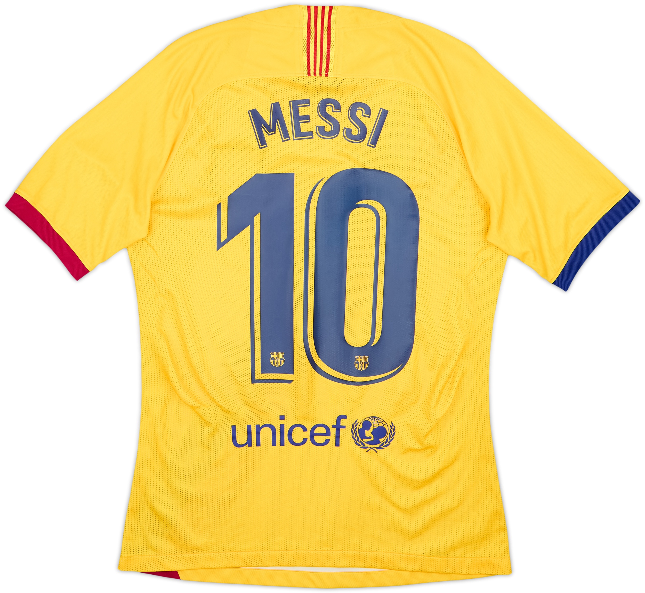 2019-20 Barcelona Authentic Away Shirt Messi #10 - 9/10 - (M)