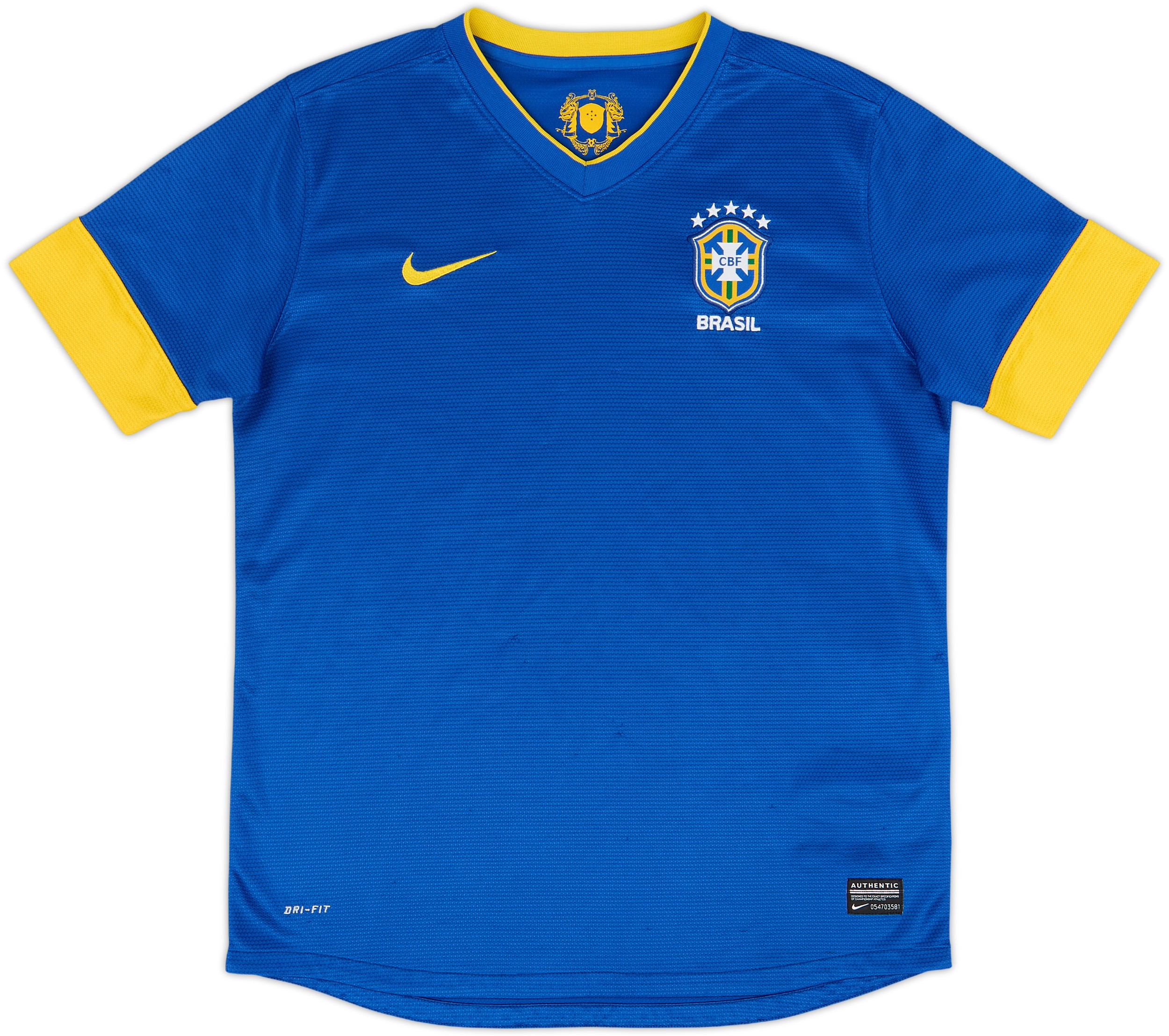 2012-13 Brazil Away Shirt - 8/10 - (XL.Boys)