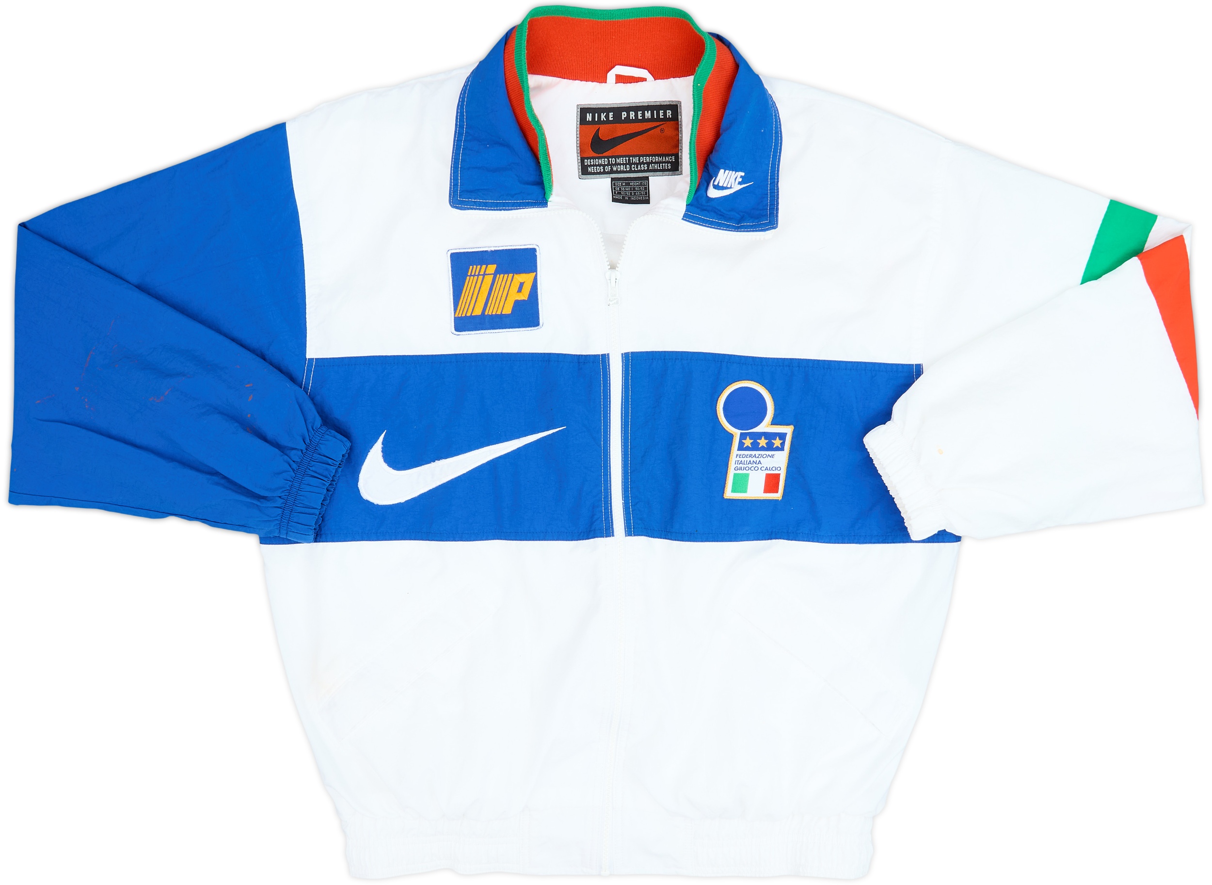 1996-98 Italy Nike Track Jacket - 8/10 - (M)