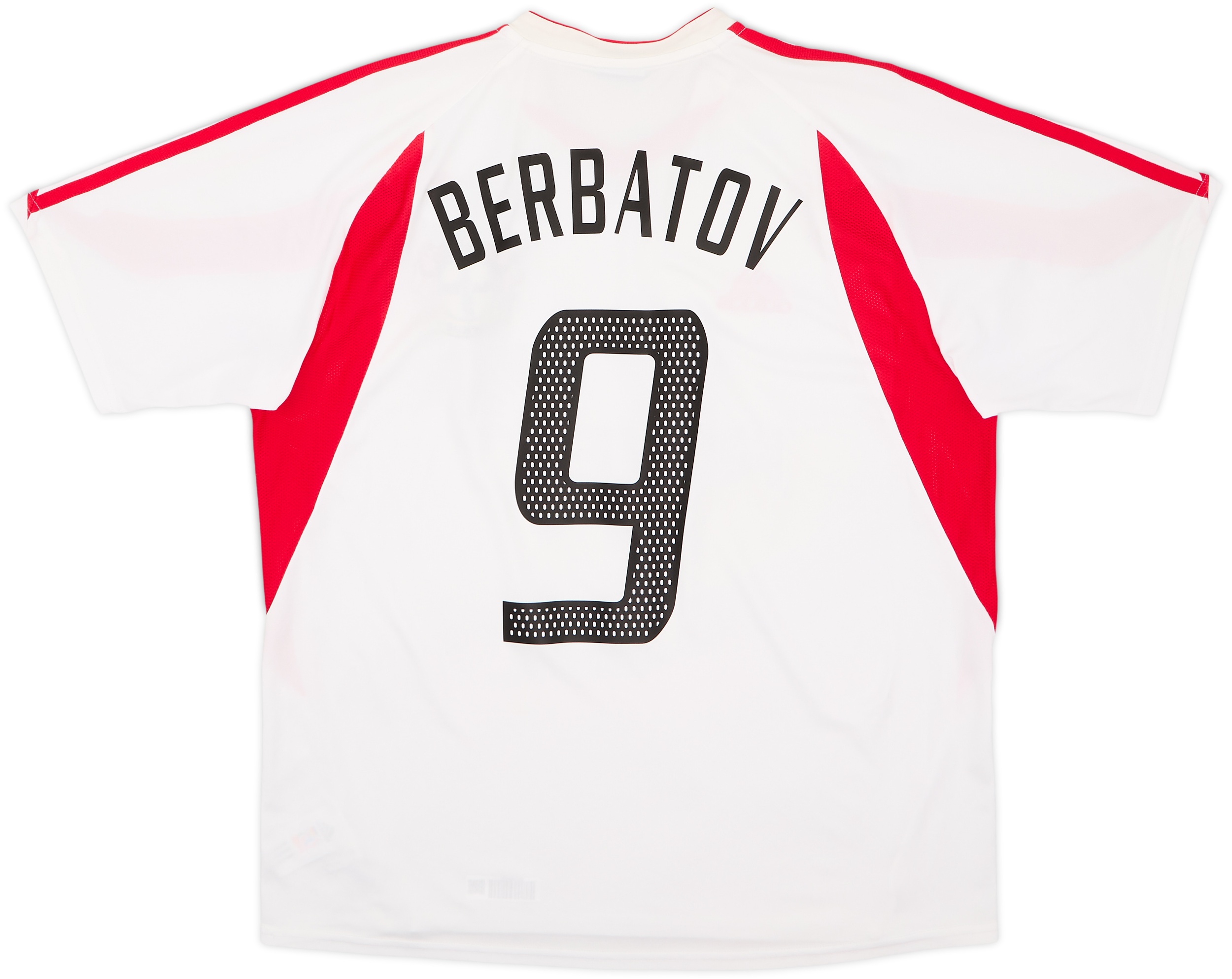 2003-05 Bayer Leverkusen Away Shirt Berbatov #9 - 7/10 - (XL.Boys)