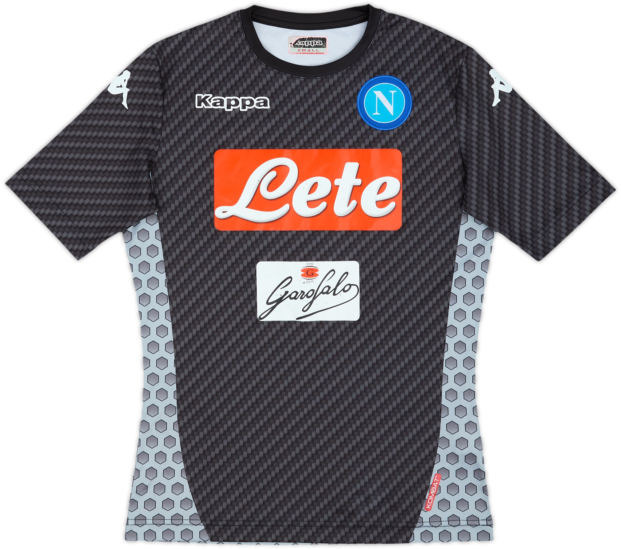 Maillot Extérieur Napoli 2014/15 Macron, Taille M, Camouflage Bleu, Occasion