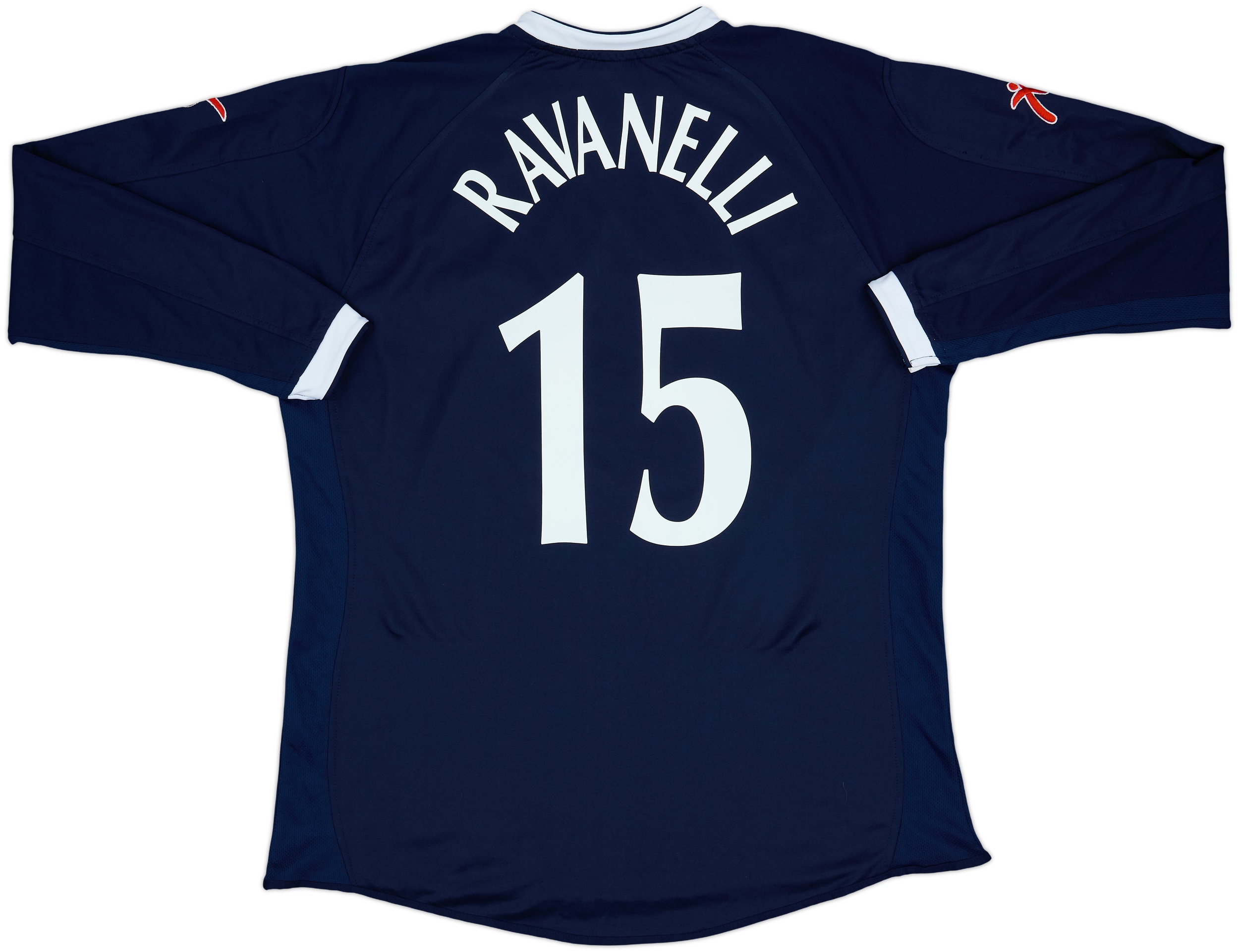 2004-05 Perugia Third L/S Shirt Ravanelli #15 - 9/10 - (XXL)