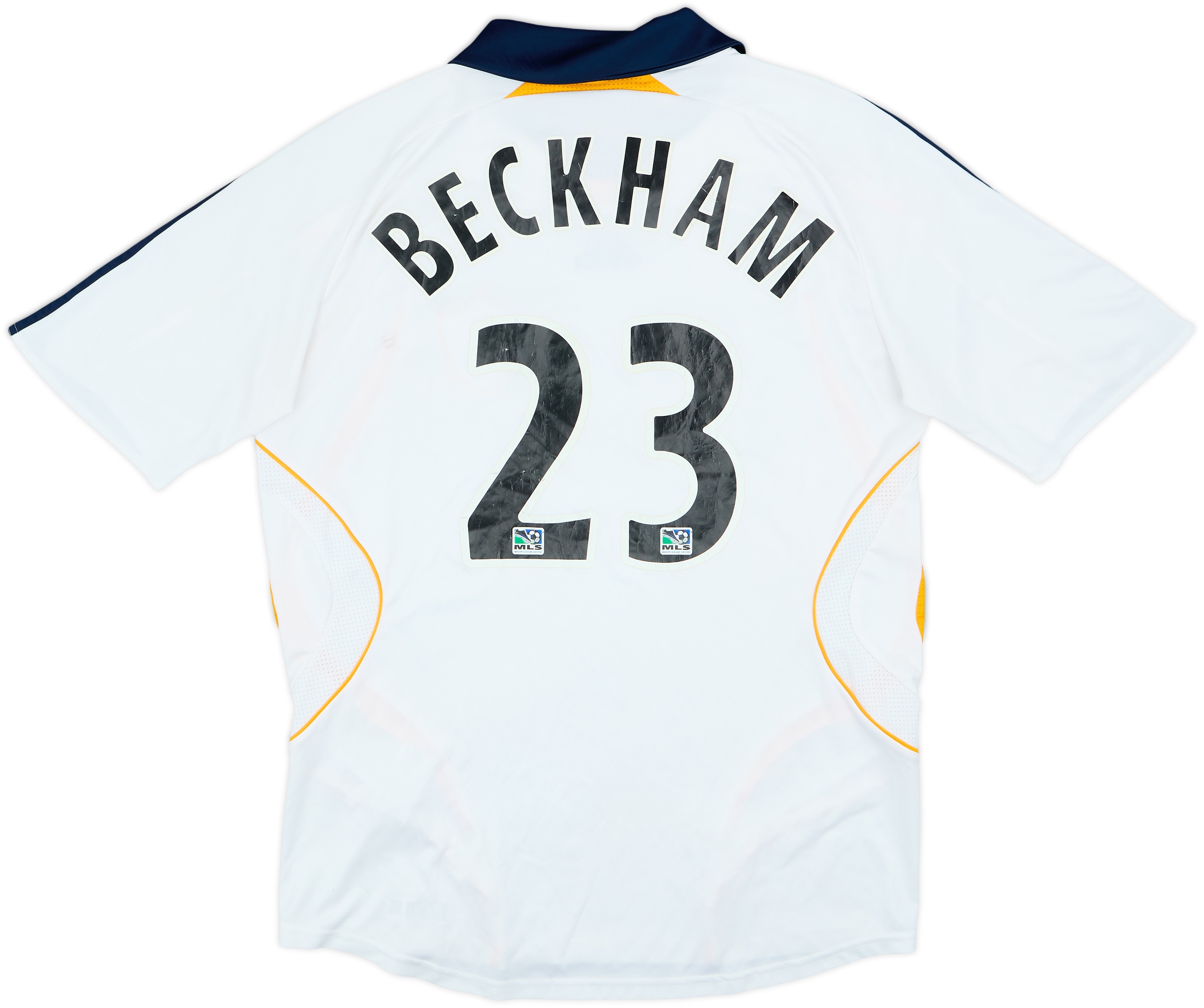 Maillot vintage 2007 / 2008 - LA Galaxy - Beckham #23 (L