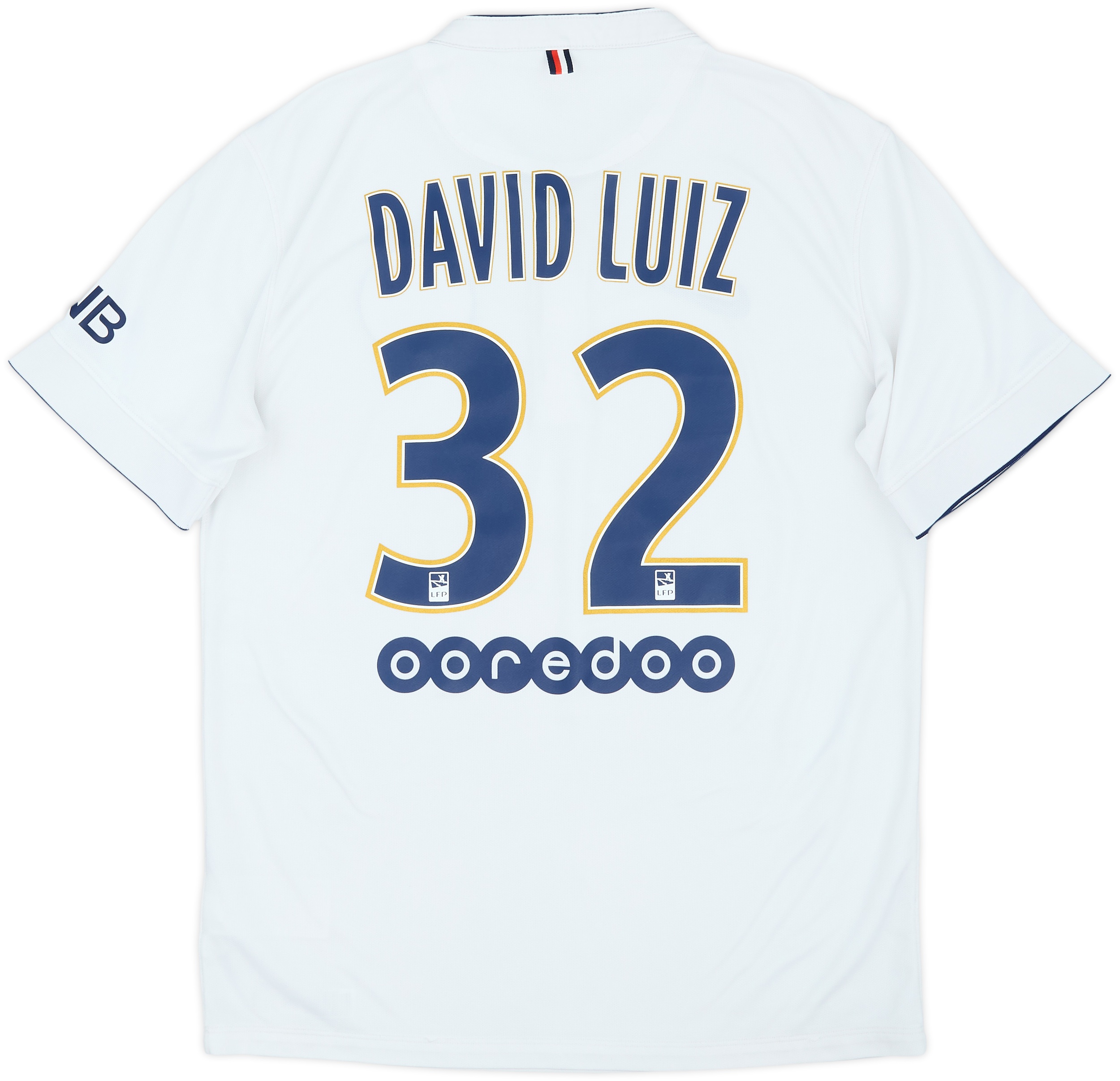 2014-15 Paris Saint-Germain Away Shirt David Luiz #32 - 7/10 - (M)