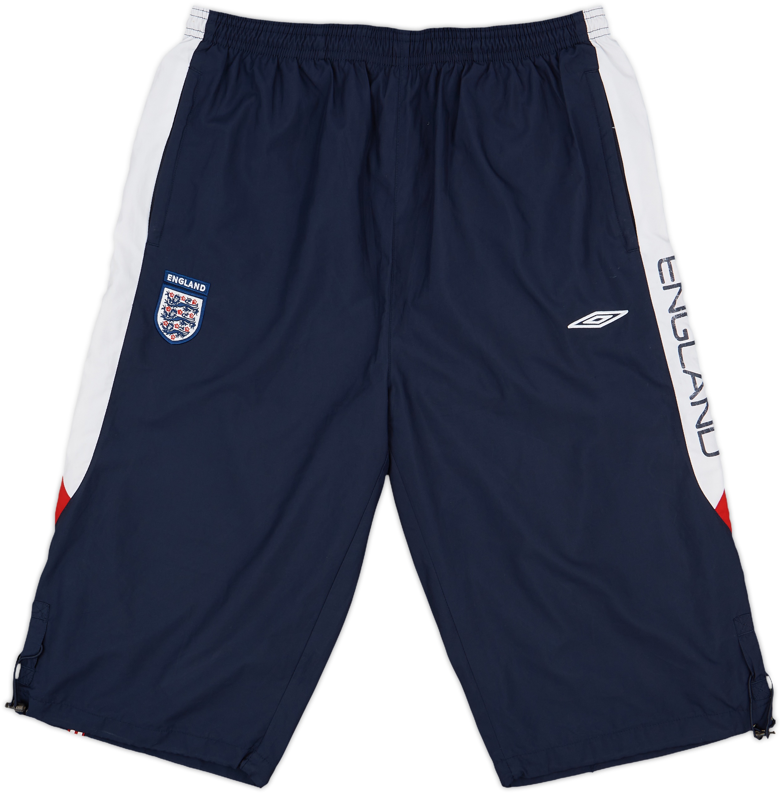 2007-09 England Umbro 3/4 Training Pants - 6/10 - (XL.Boys)