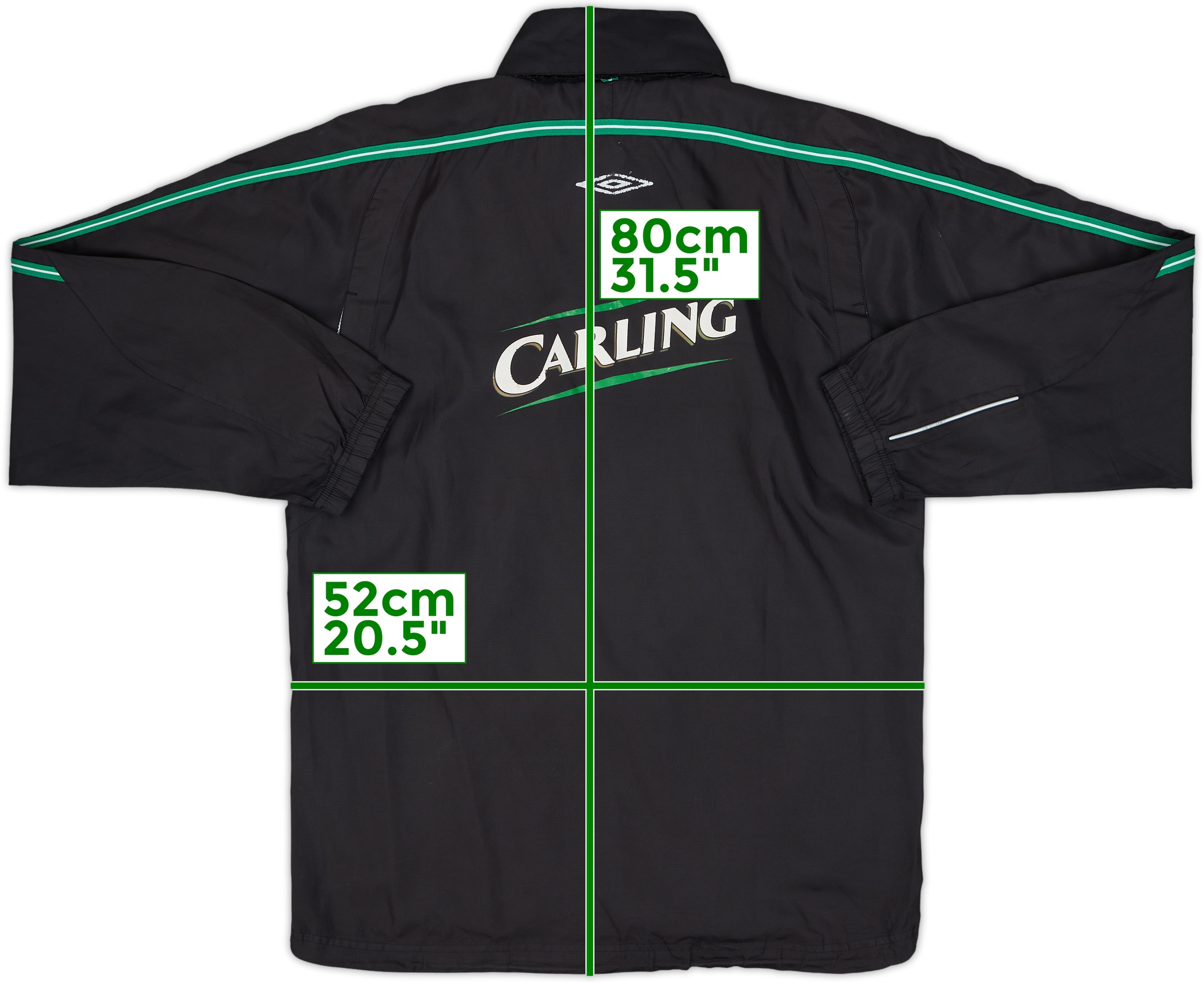 2004-05 Celtic Umbro Track Jacket - 6/10 - (S)