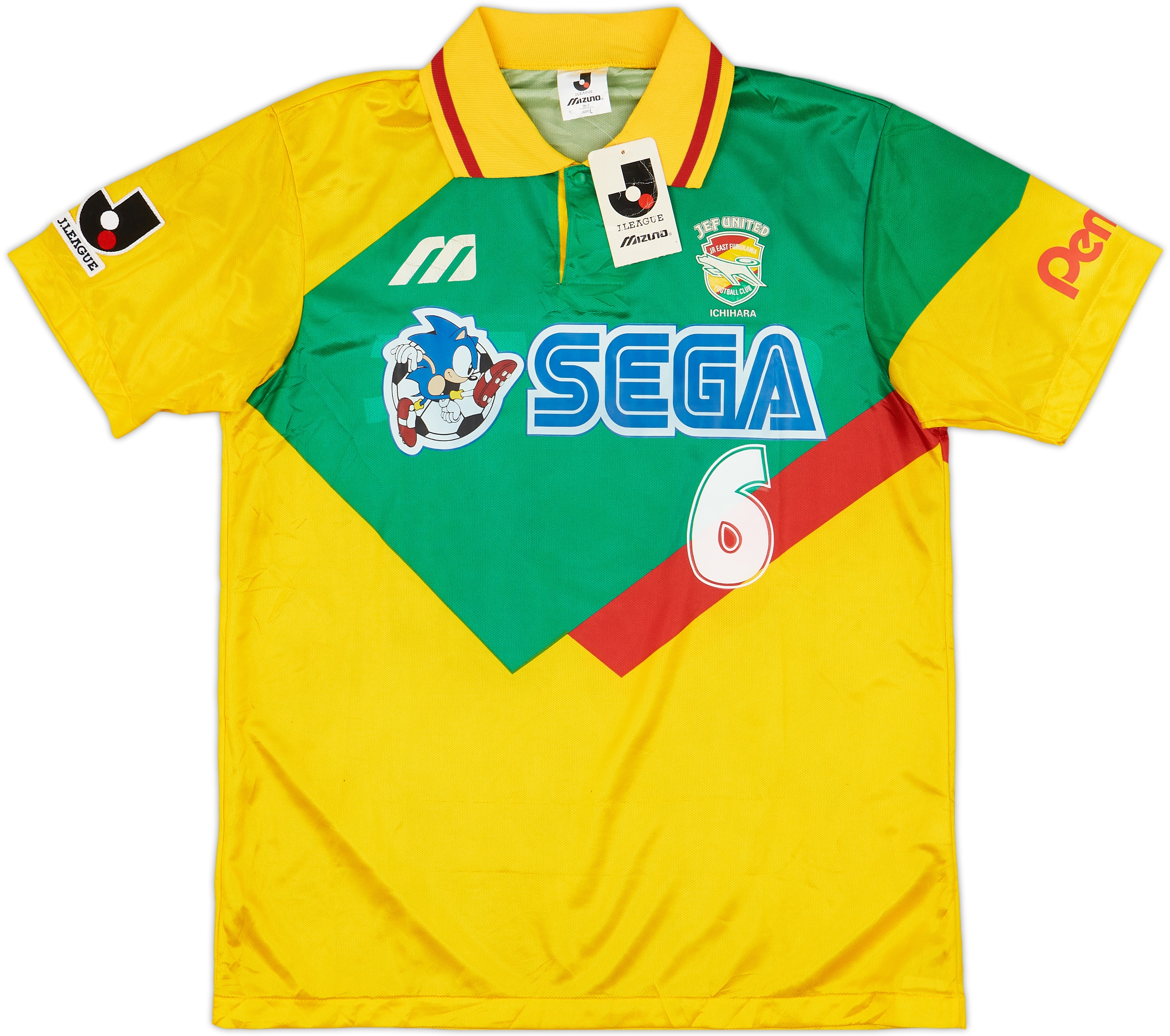 記念グッズ Jeff United Home 1994 #10 Littbasrky JEF United Ichihara Football Jersey 1993/1994 Retro #10