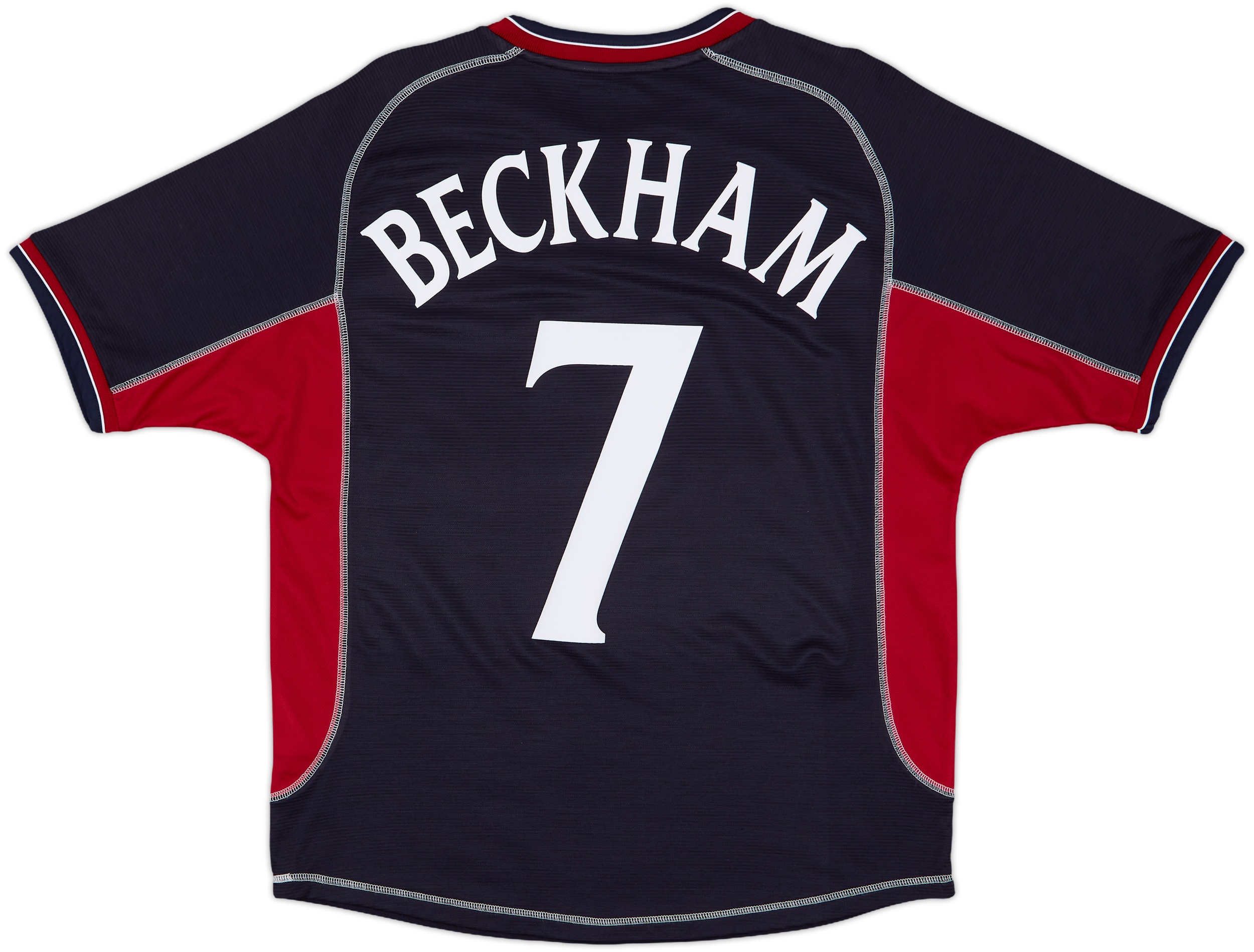 【正規01/02マンチェスターU away 3rd L/S Beckham#7】 2001-02 Manchester United Centenary Away/Third Shirt Beckham #7