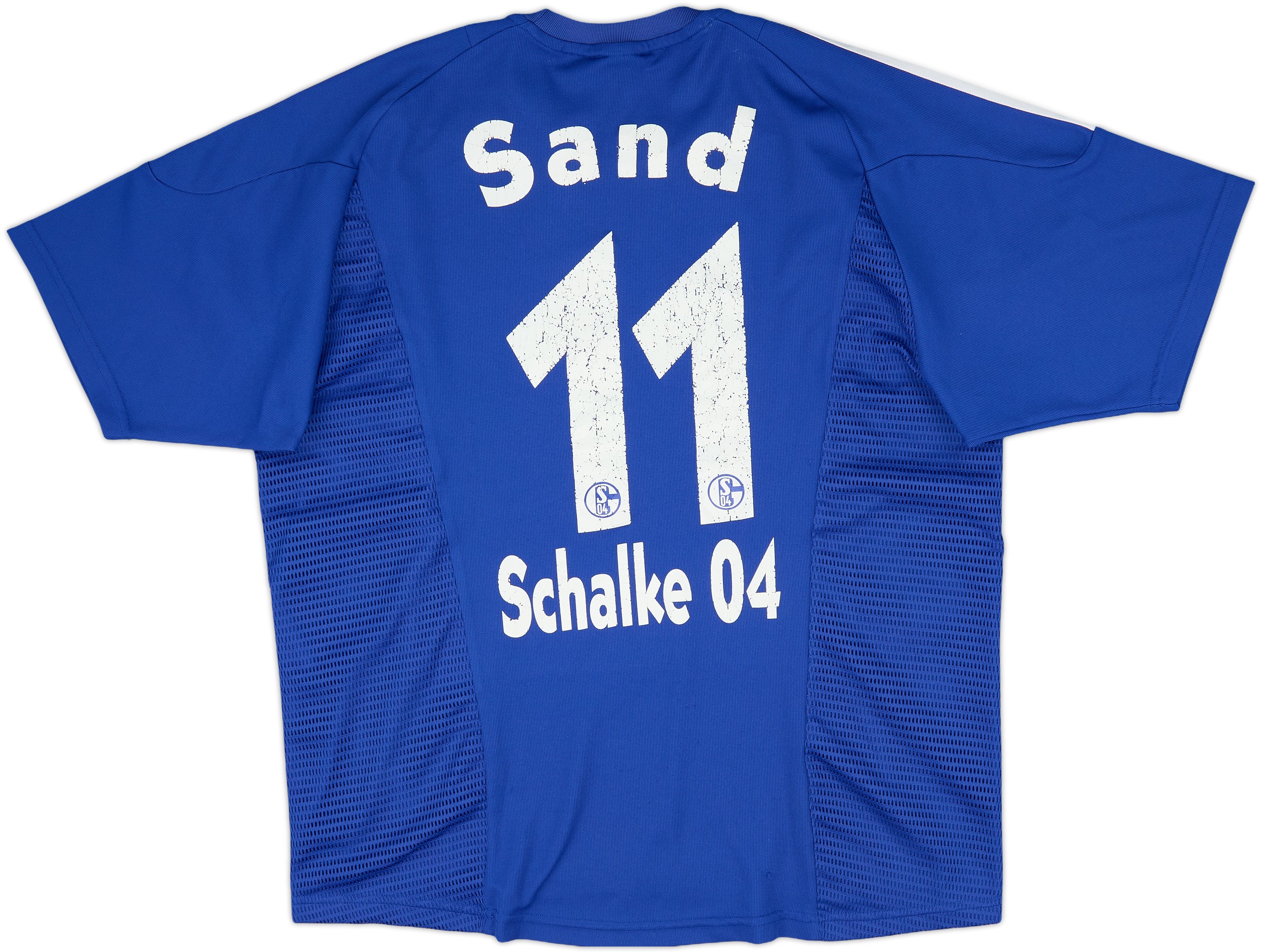 2002-04 Schalke Home Shirt Sand #11 - 5/10 - (L)