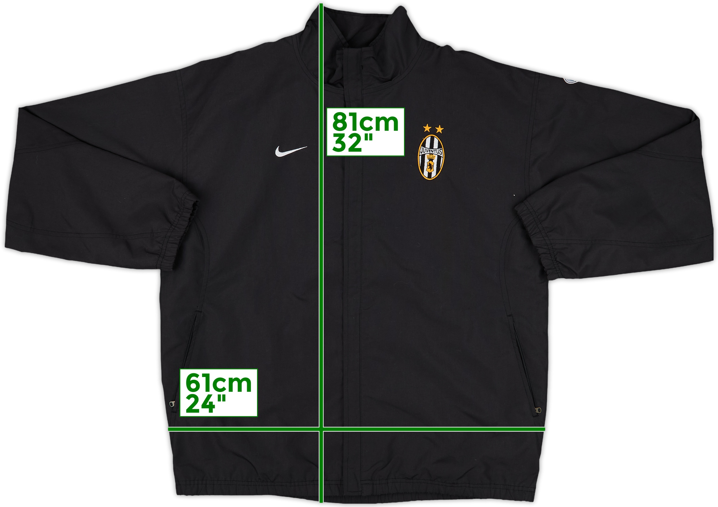 Juventus 2003/2004 #5 Nike Away Football Shirt Soccer Jersey