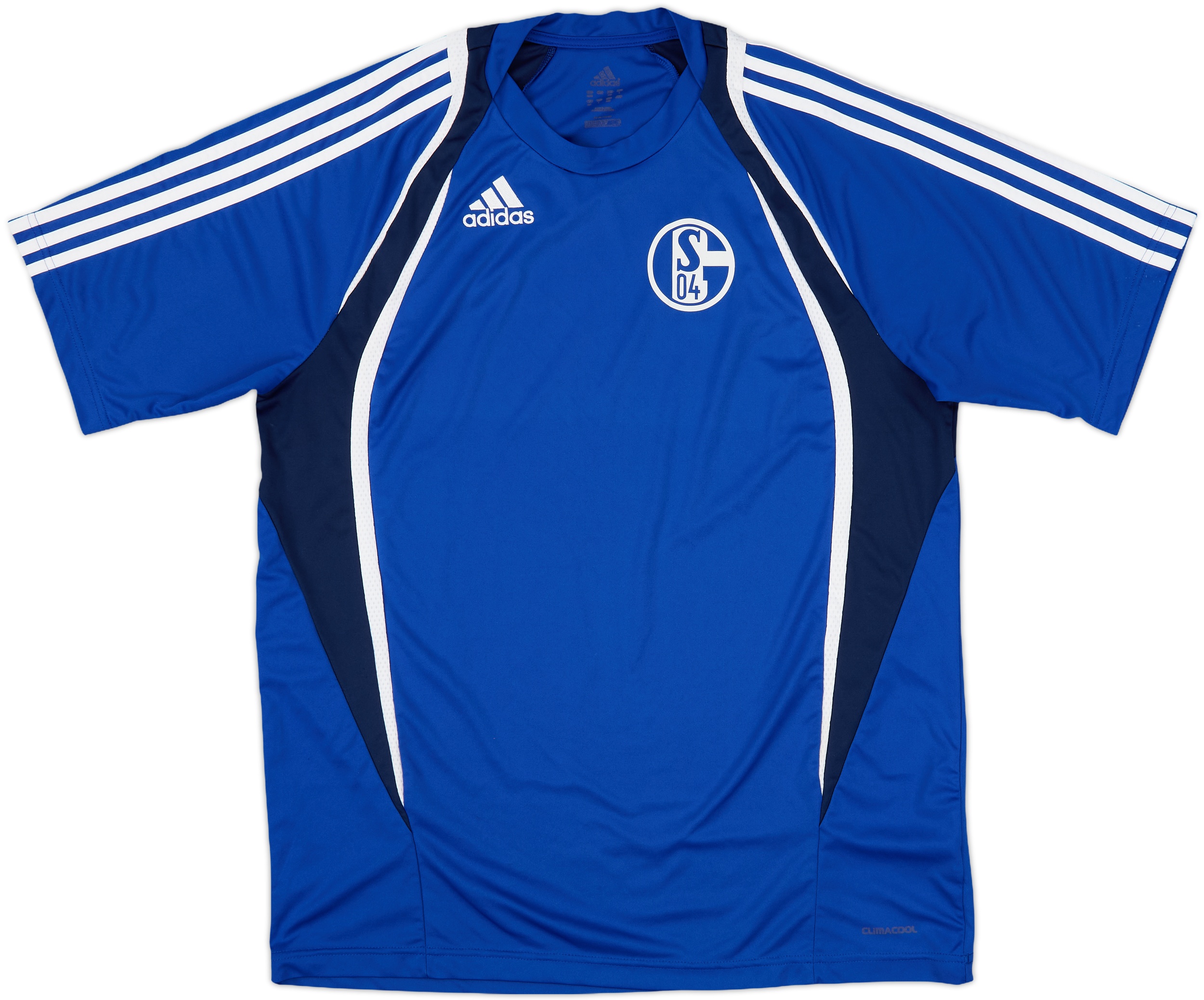 2009-10 Schalke adidas Training Shirt - 9/10 - (L)