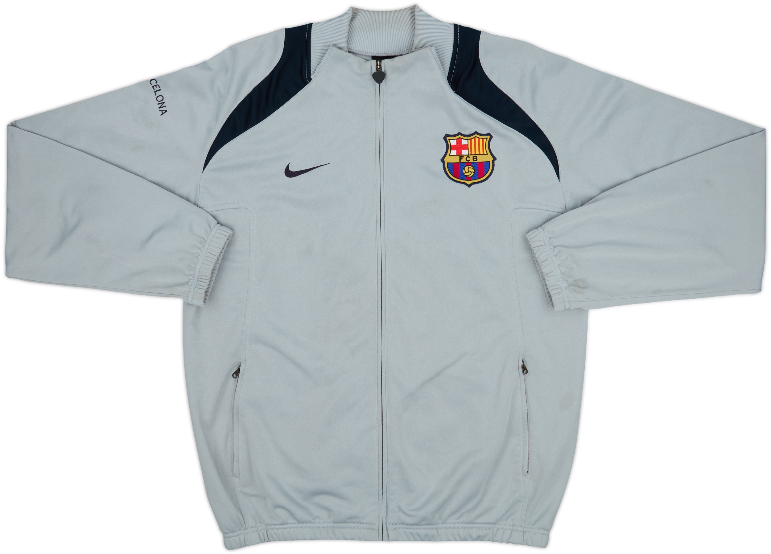2006-07 Barcelona Nike Track Jacket - 8/10 - (M)