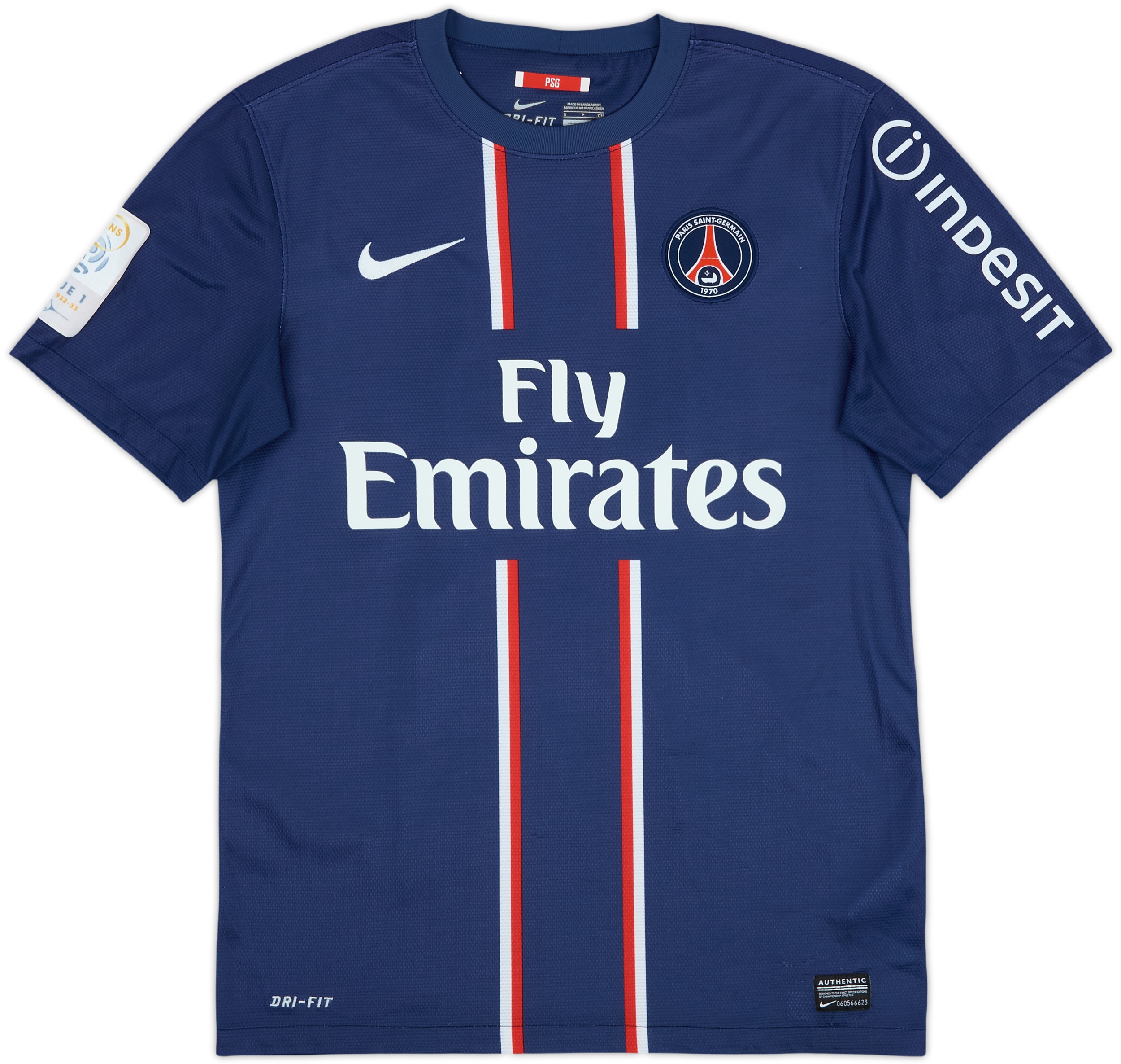 2012-13 Paris Saint-Germain Home Shirt Lavezzi #11 - 5/10 - (S)