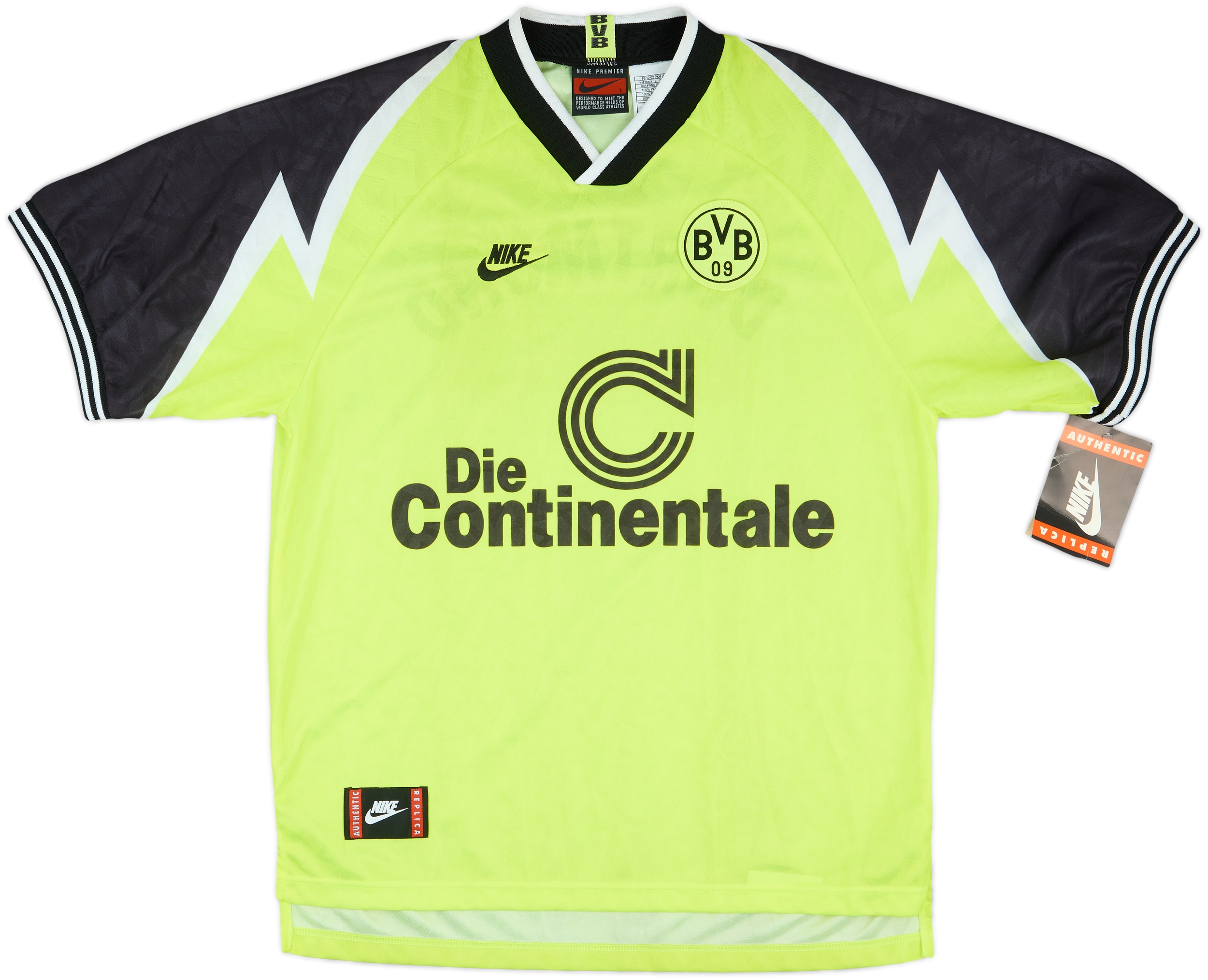 1995-96 Borussia Dortmund Home Shirt (L)