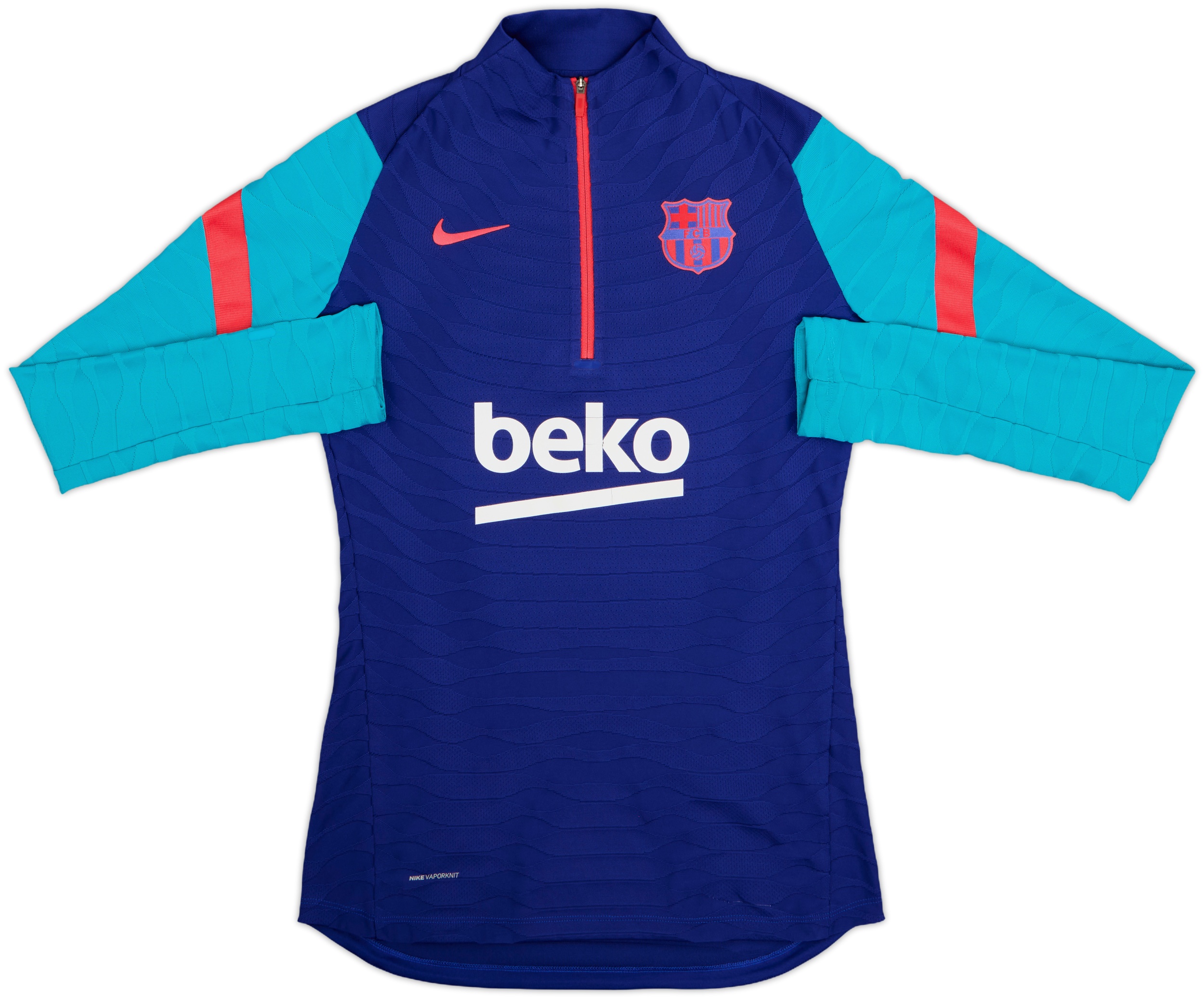 ファッション人気ブランドランキング 2020-21 Barcelona Nike Vaporknit 1/4 Zip Drill Top - 7/10 - (XS) ウェア