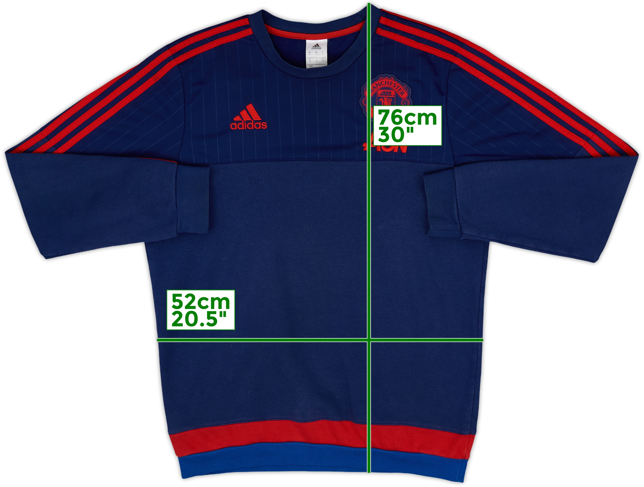 adidas Manchester United ストライプシャツ M $_12.JPG?set_id=880000500F