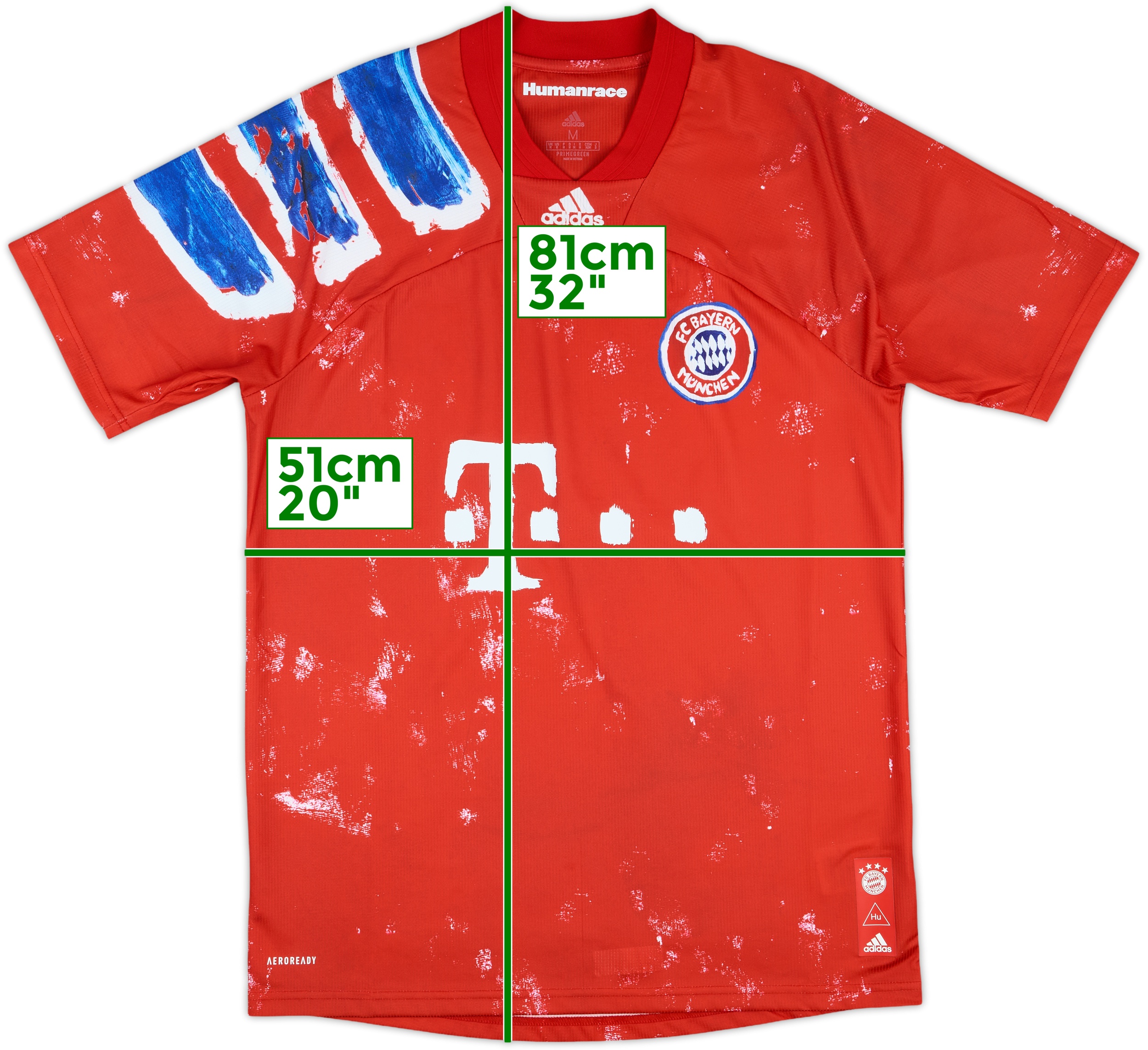【超安い】 adidas Munich Bayern 2020-21 x 8/10 - Shirt Fourth Humanrace ウェア
