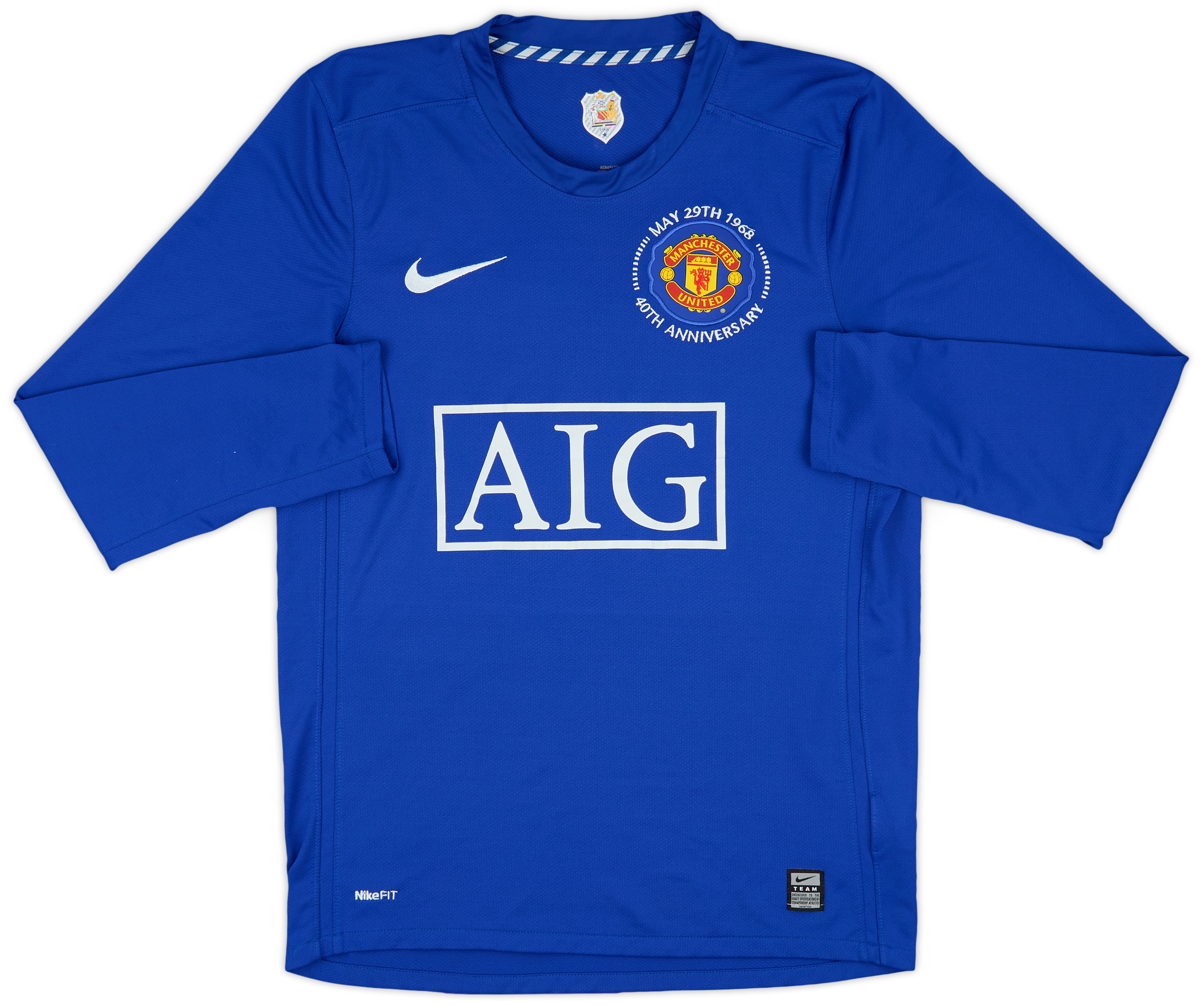 2008-09 Manchester United Third L/S Shirt Ronaldo #7 - 9/10